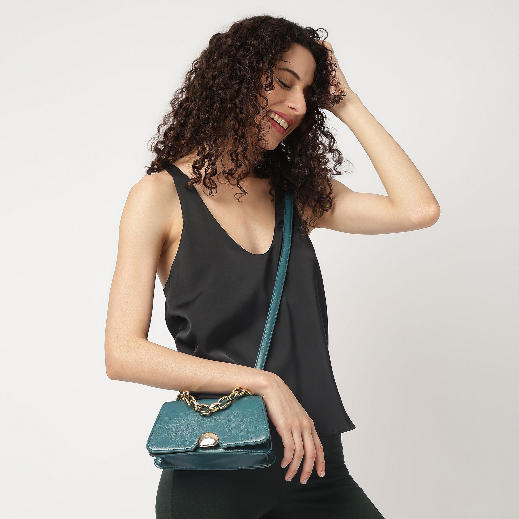 fastrack Women Blue Tote-picture-21