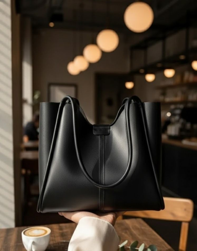 trendstore Women Black Tote-picture-21