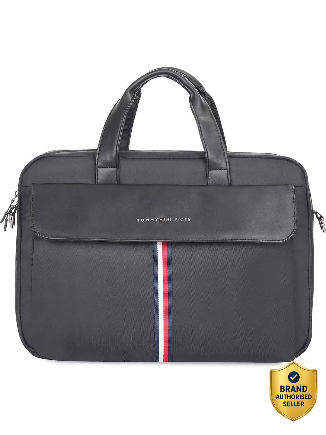 tommy hilfiger Men & Women Black Messenger Bag-picture-19