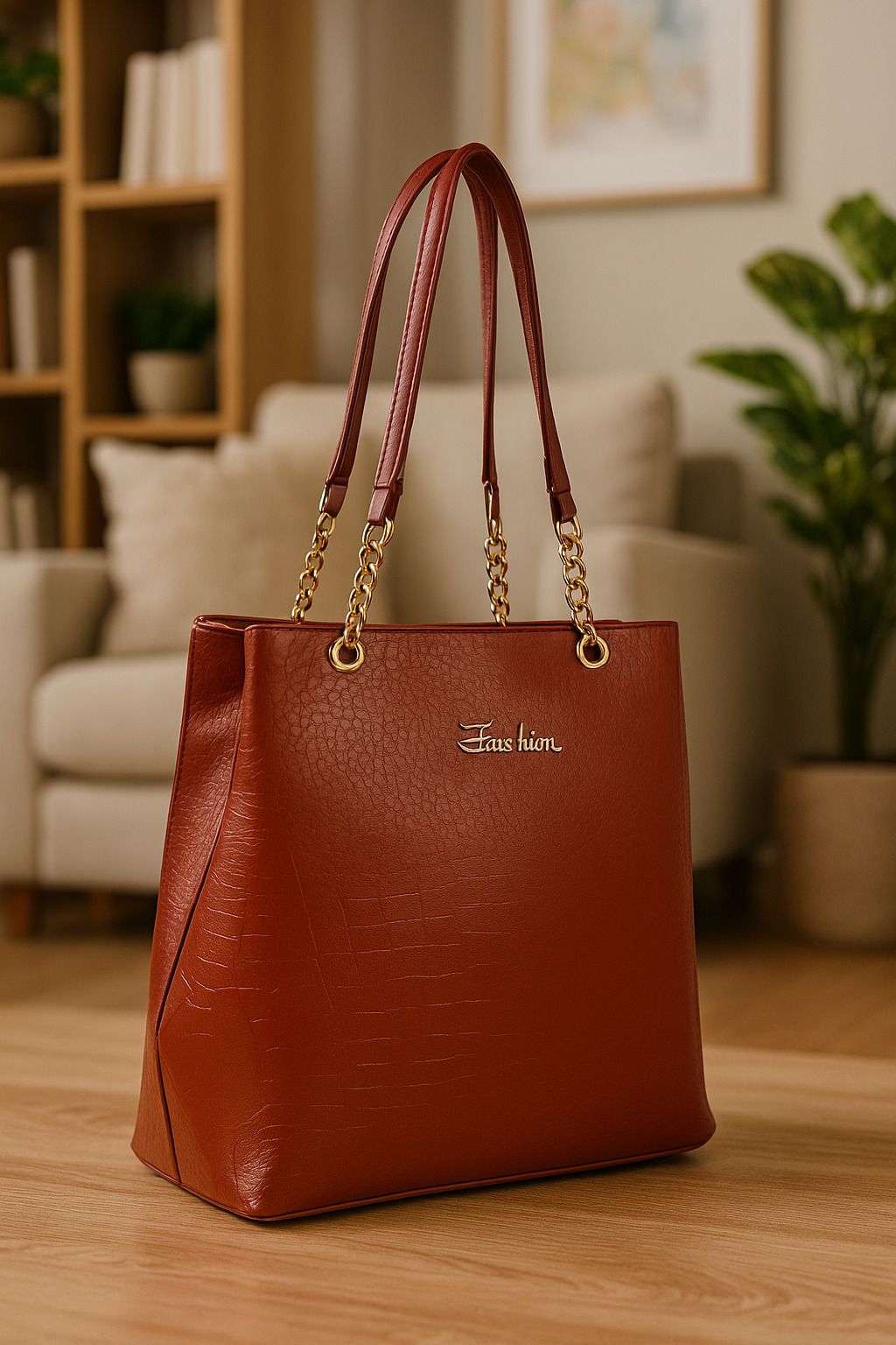 Women Brown Tote