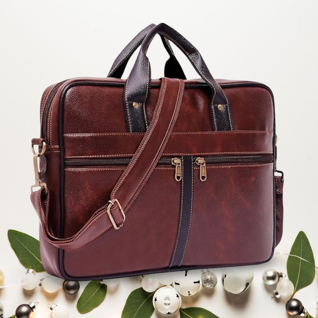 house of common Men & Women Brown Messenger Bag-picture-18