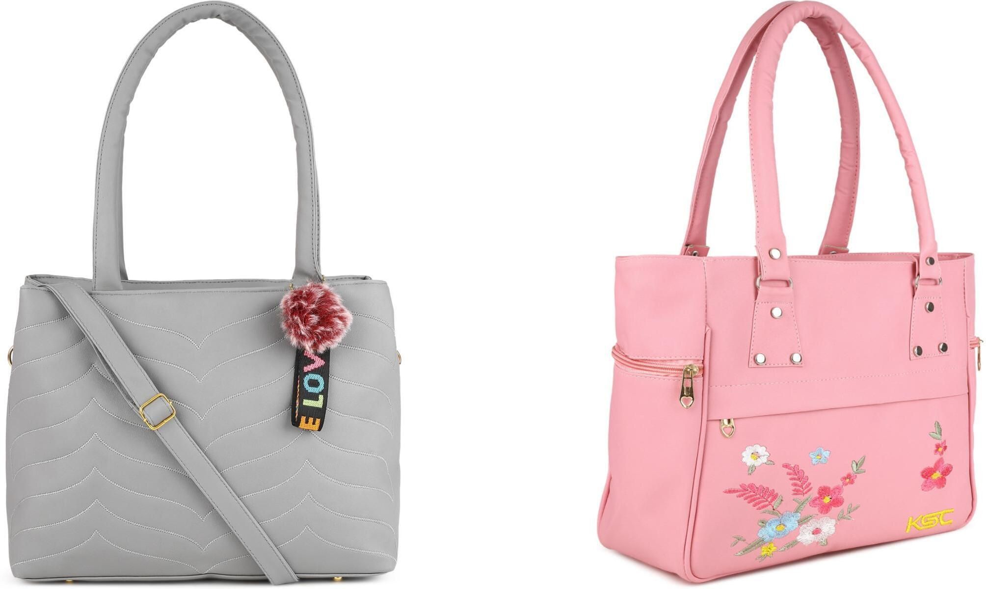 khatushyam collection Women Grey, Pink Messenger Bag-picture-26