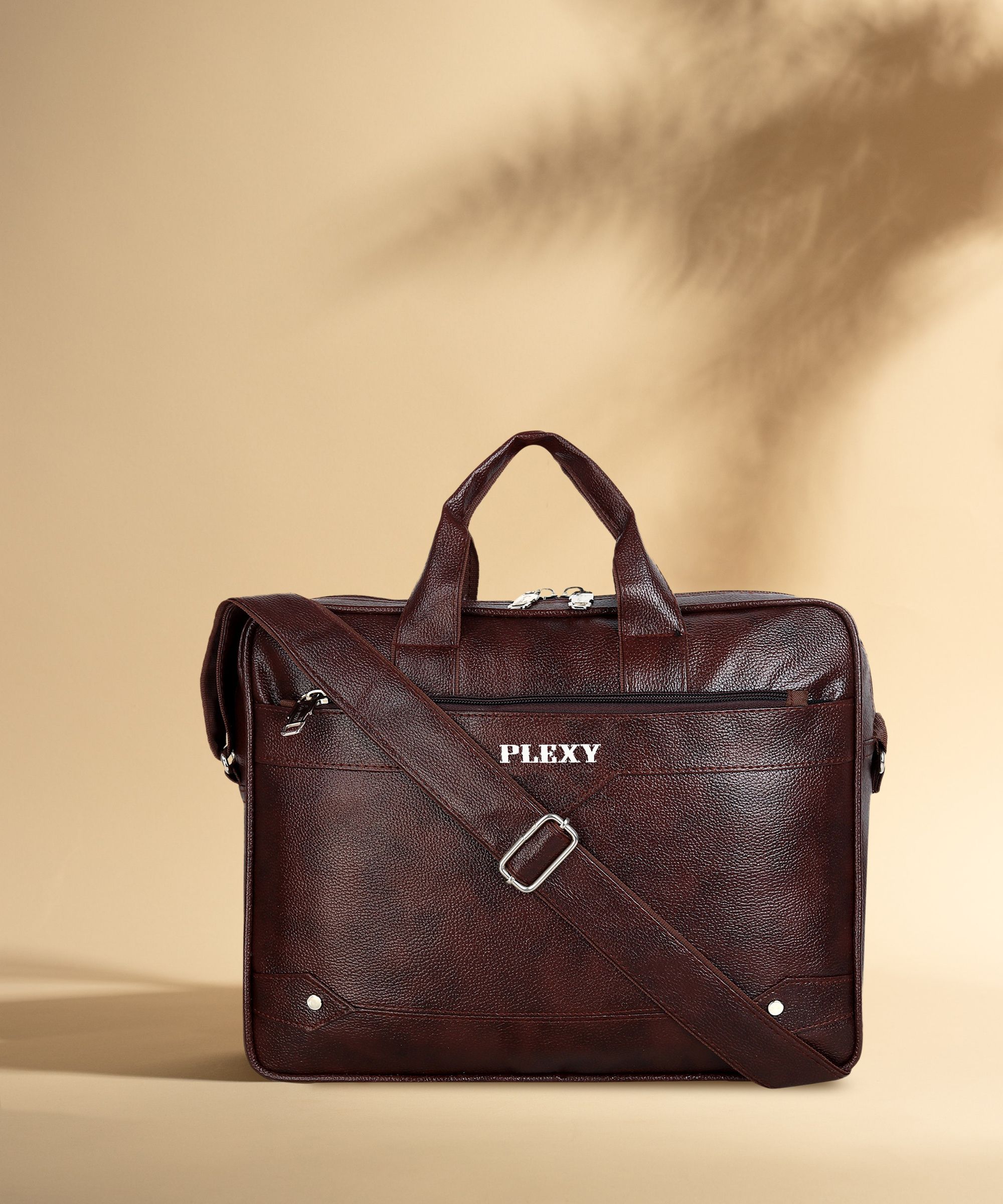 Men & Women Brown Messenger Bag