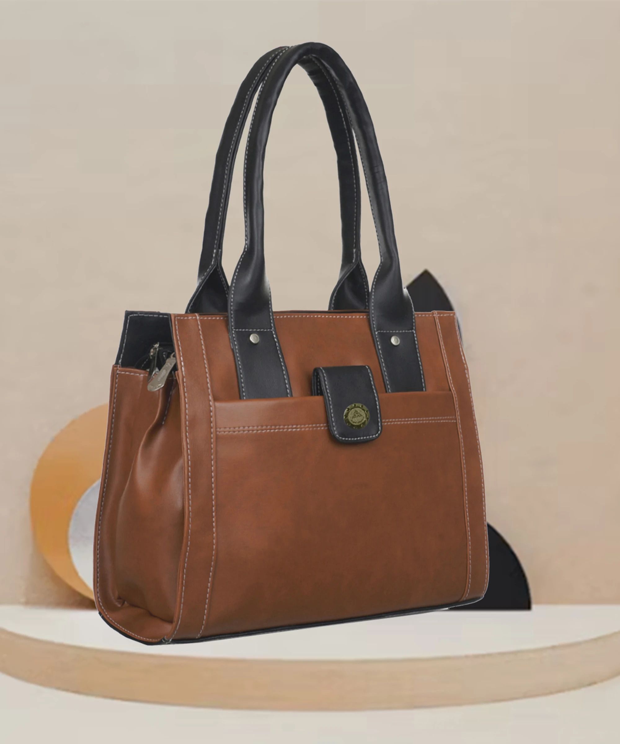 Women Brown Shoulder Bag - Extra Spacious