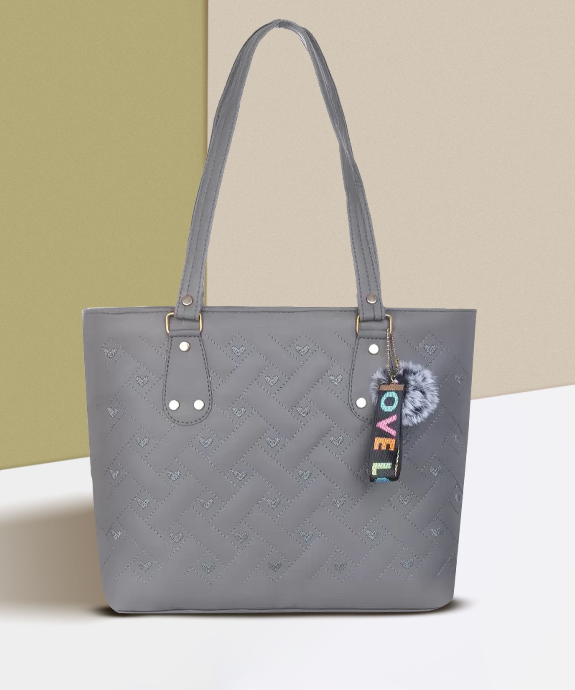 evolic Women Grey Shoulder Bag-picture-1