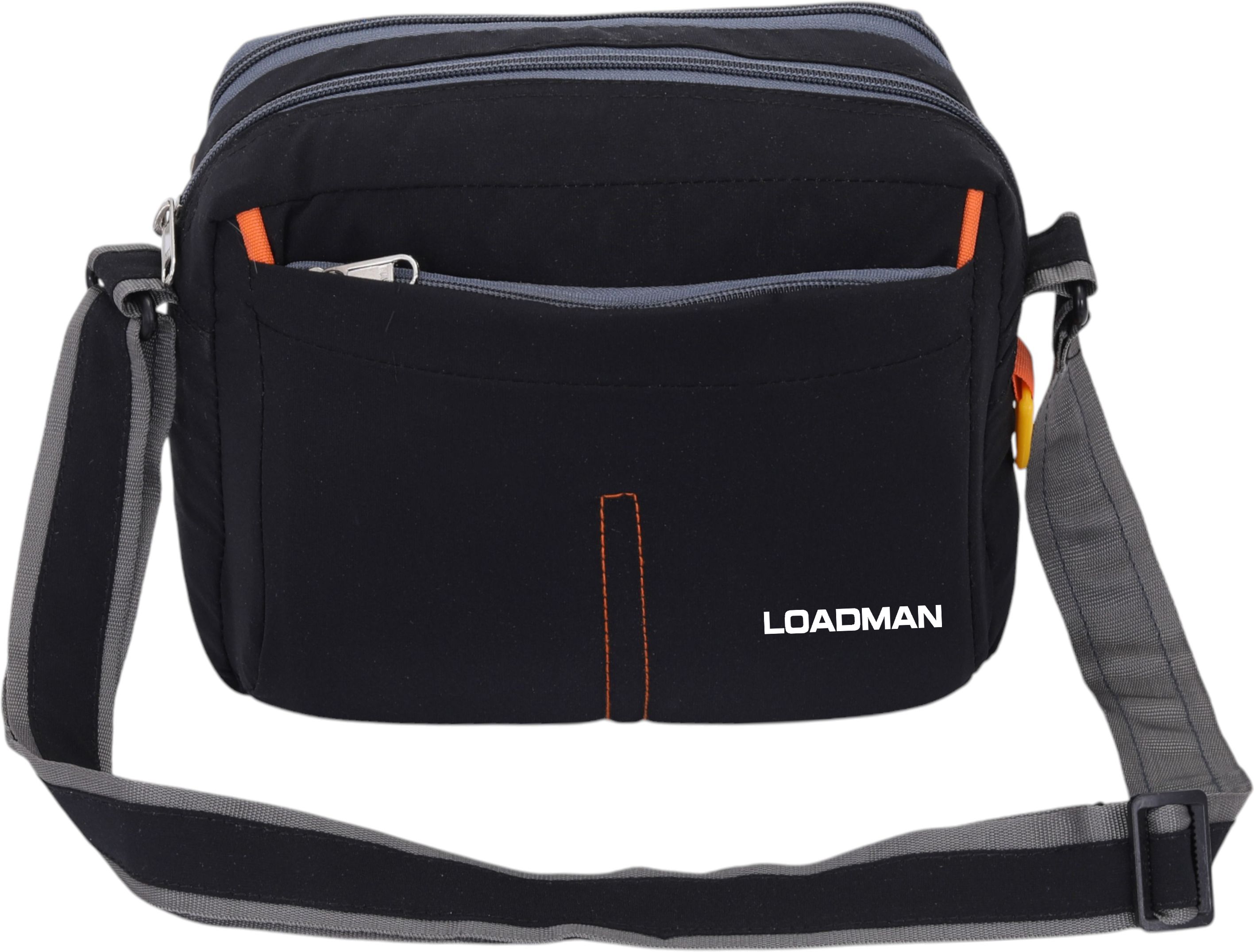 loadman Men & Women Black Messenger Bag-picture-12