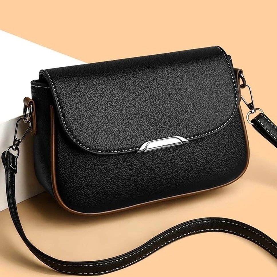 Women Black Messenger Bag