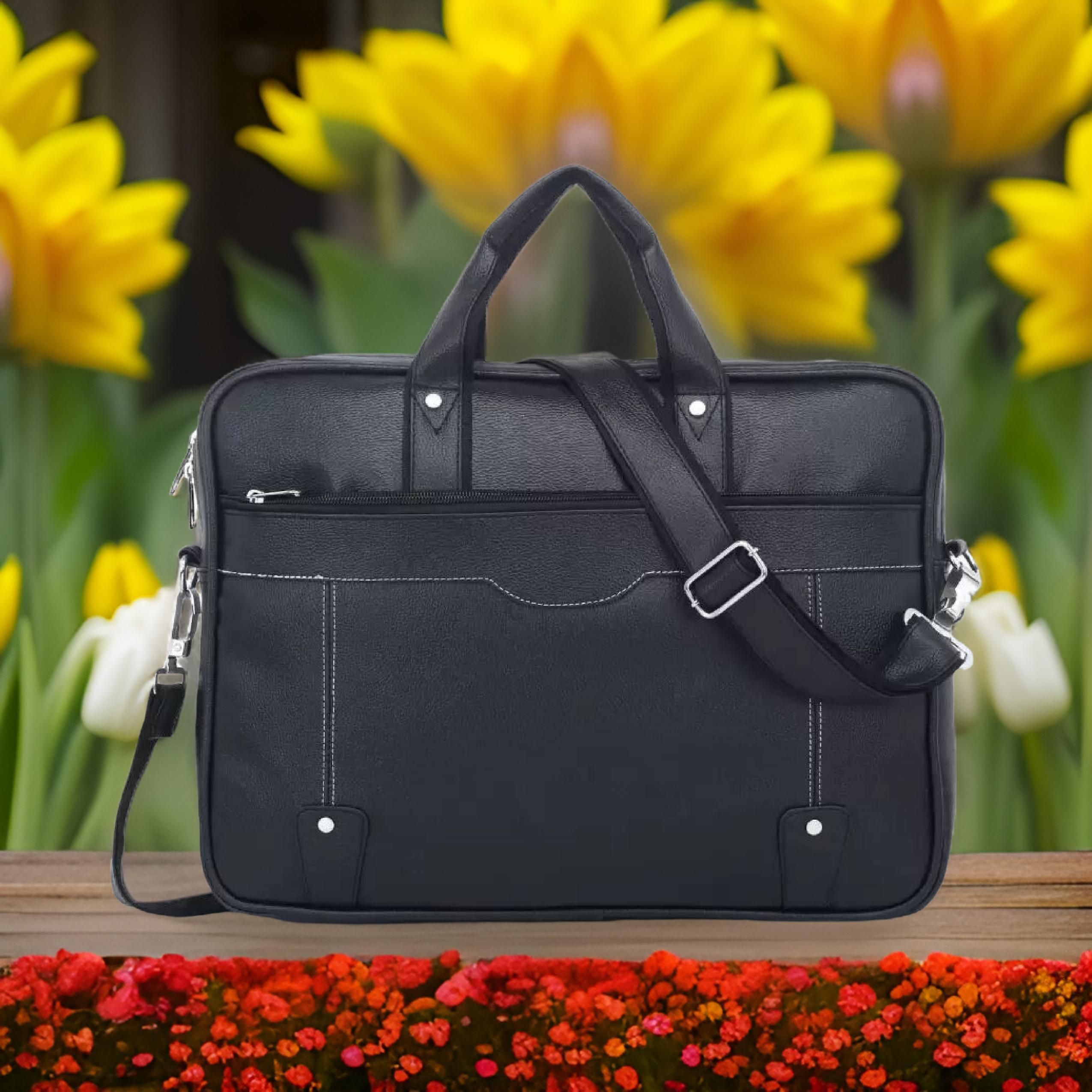 jairaj Men & Women Black Messenger Bag-picture-18