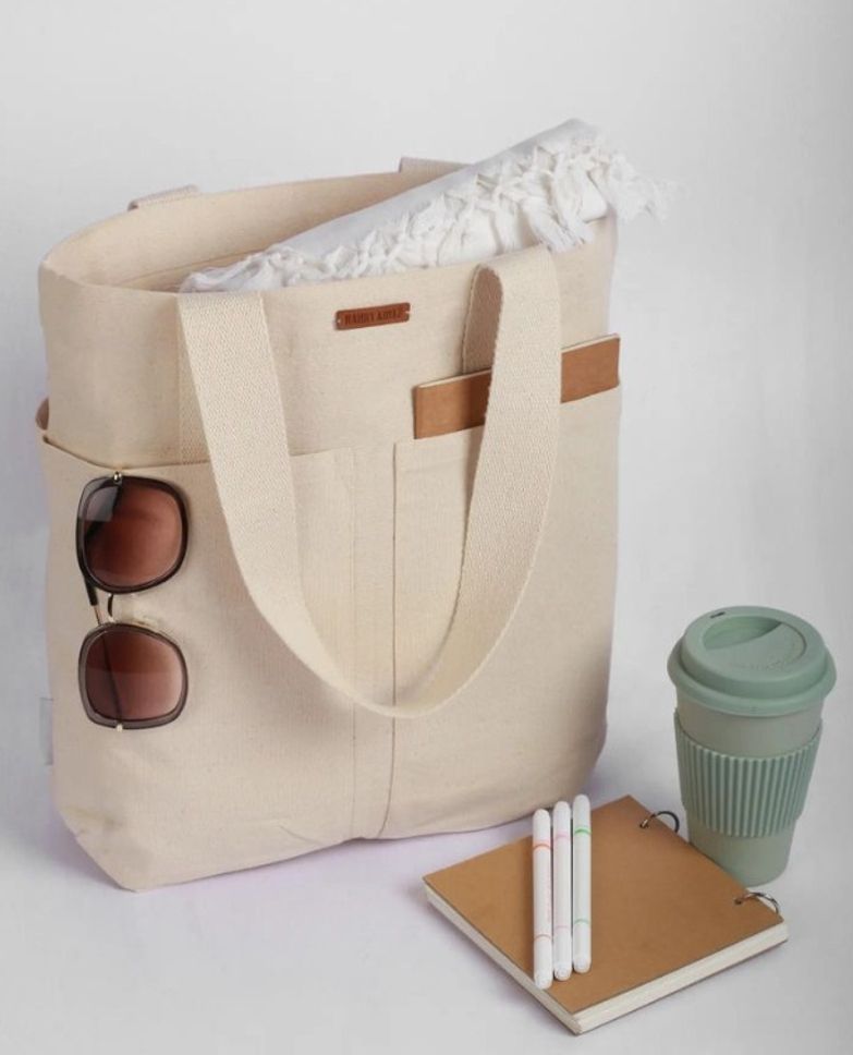 Women Beige Tote-image-24