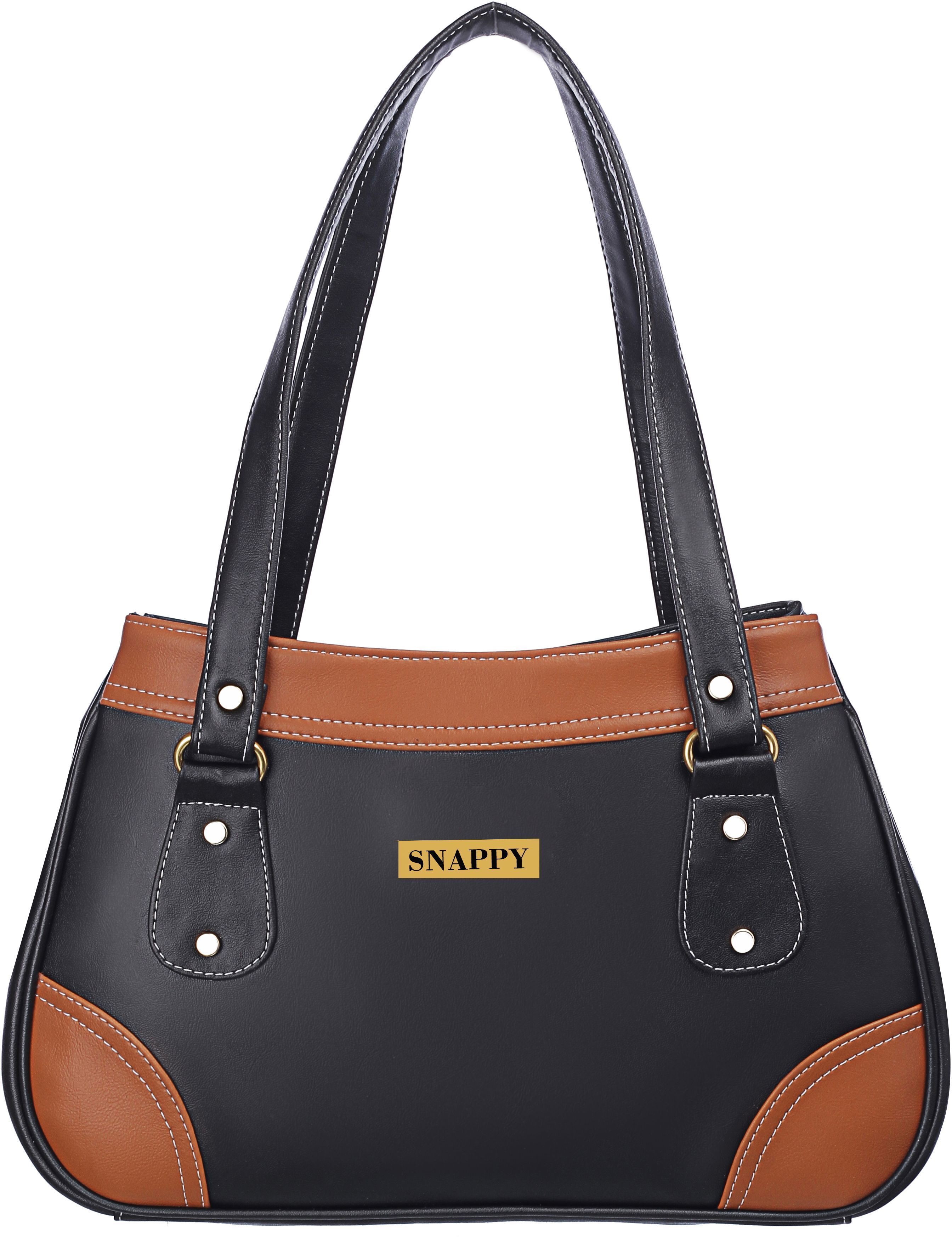 snappy Women Black Shoulder Bag-picture-10