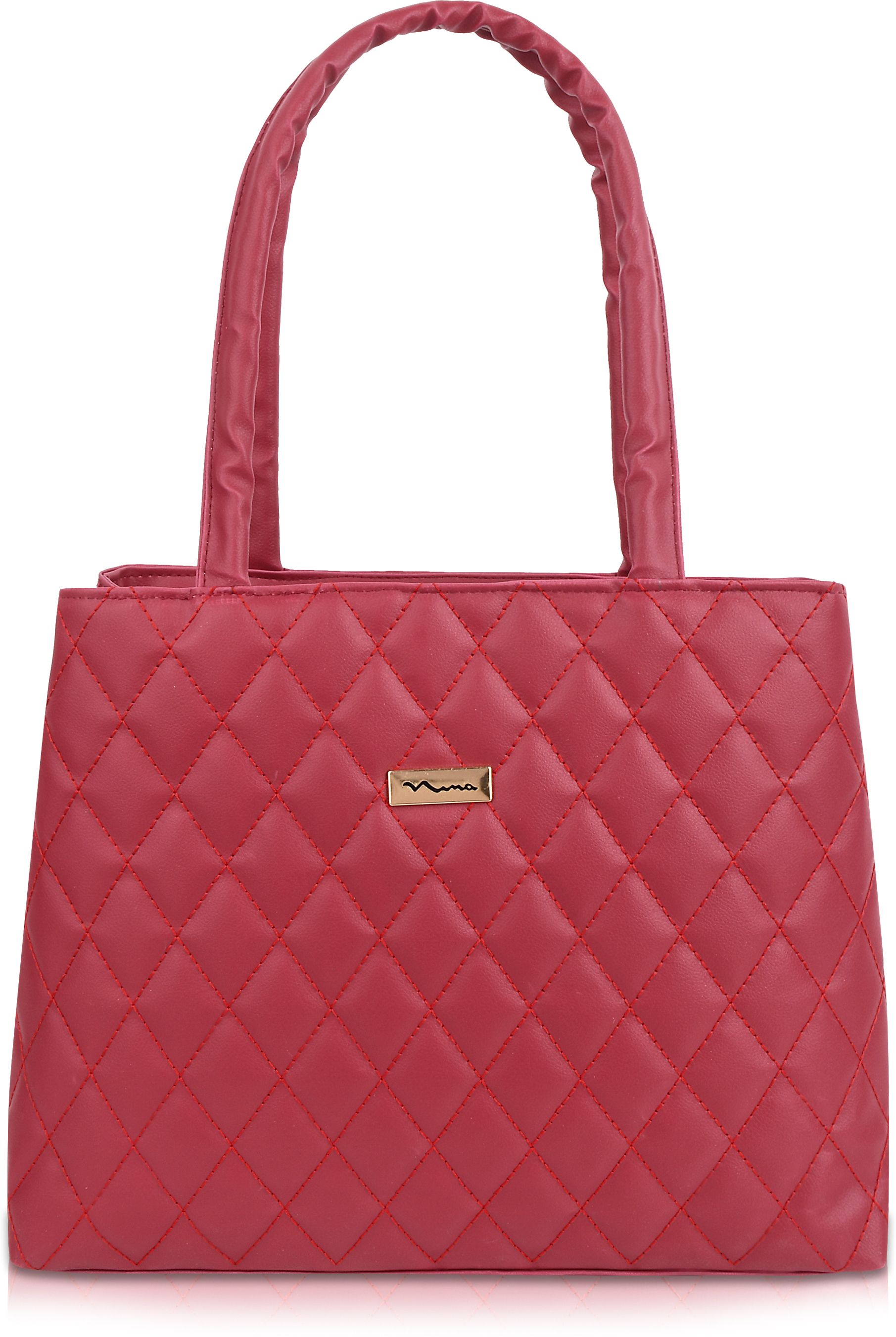 swastik systems MAROON HAND BAG 2026 burfi design with logo Waterproof Messenger Bag-picture-5