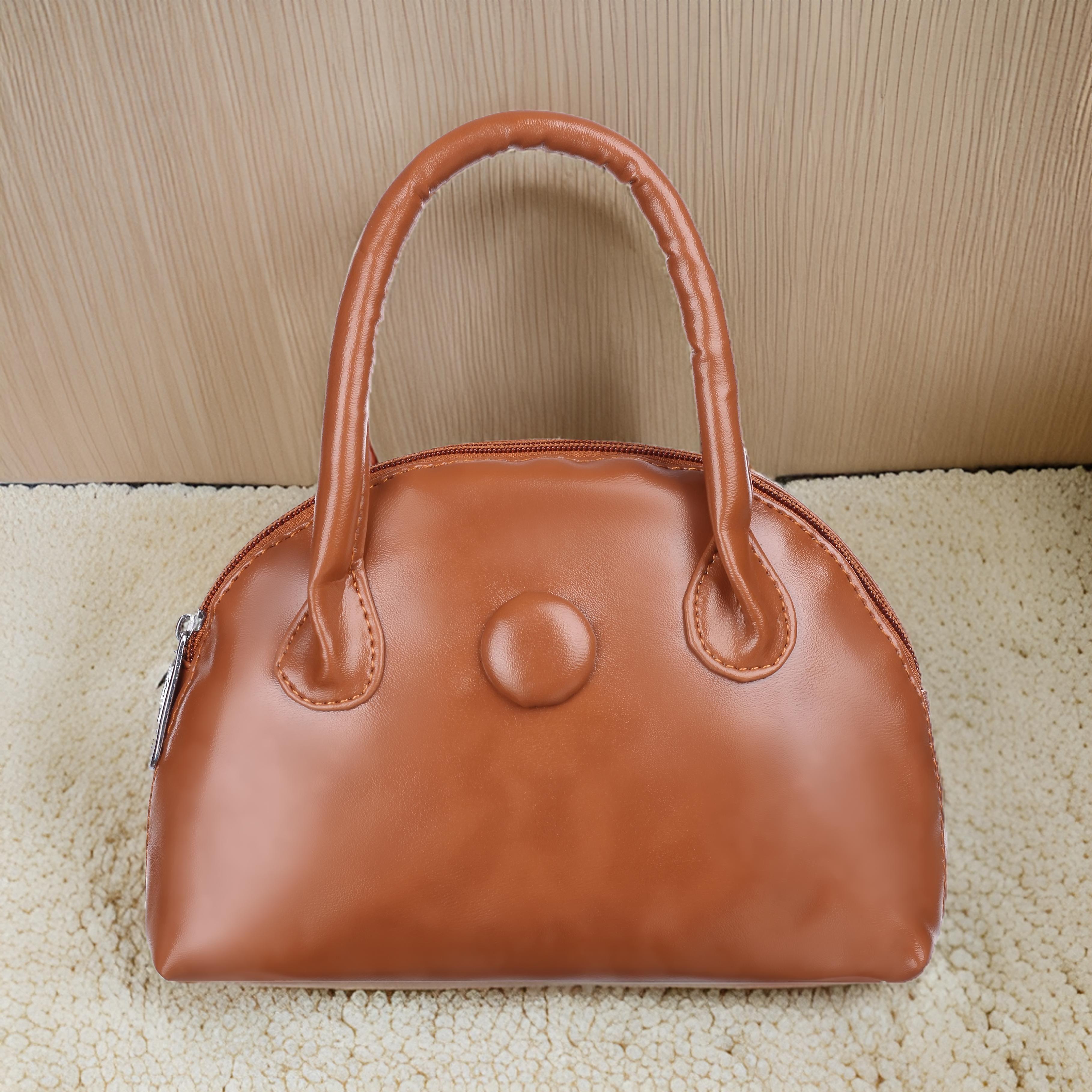 Women Tan Hand-held Bag - Mini
