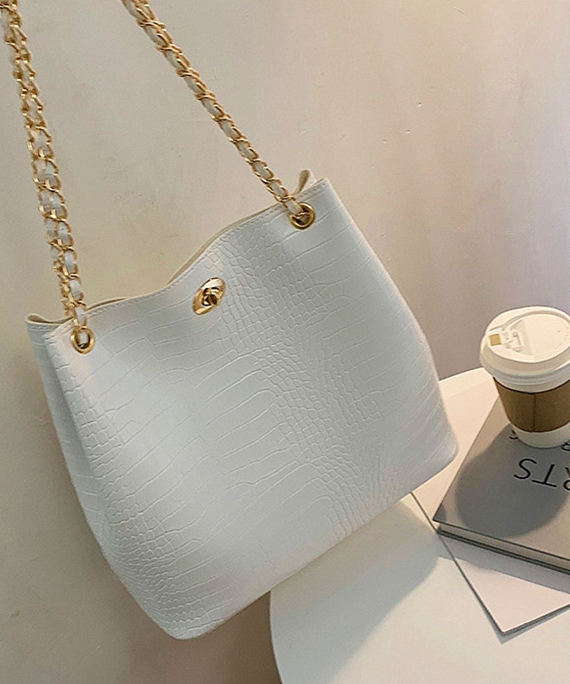 Women White Shoulder Bag-image-40
