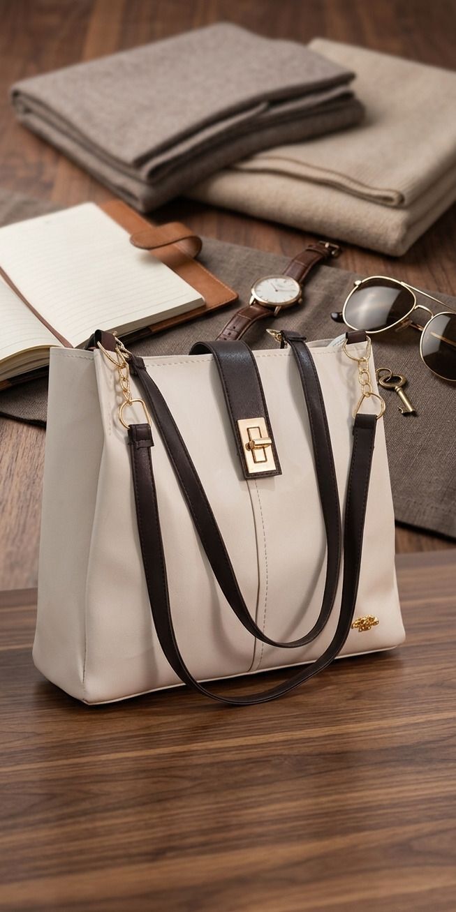 Women Beige Shoulder Bag-image-21