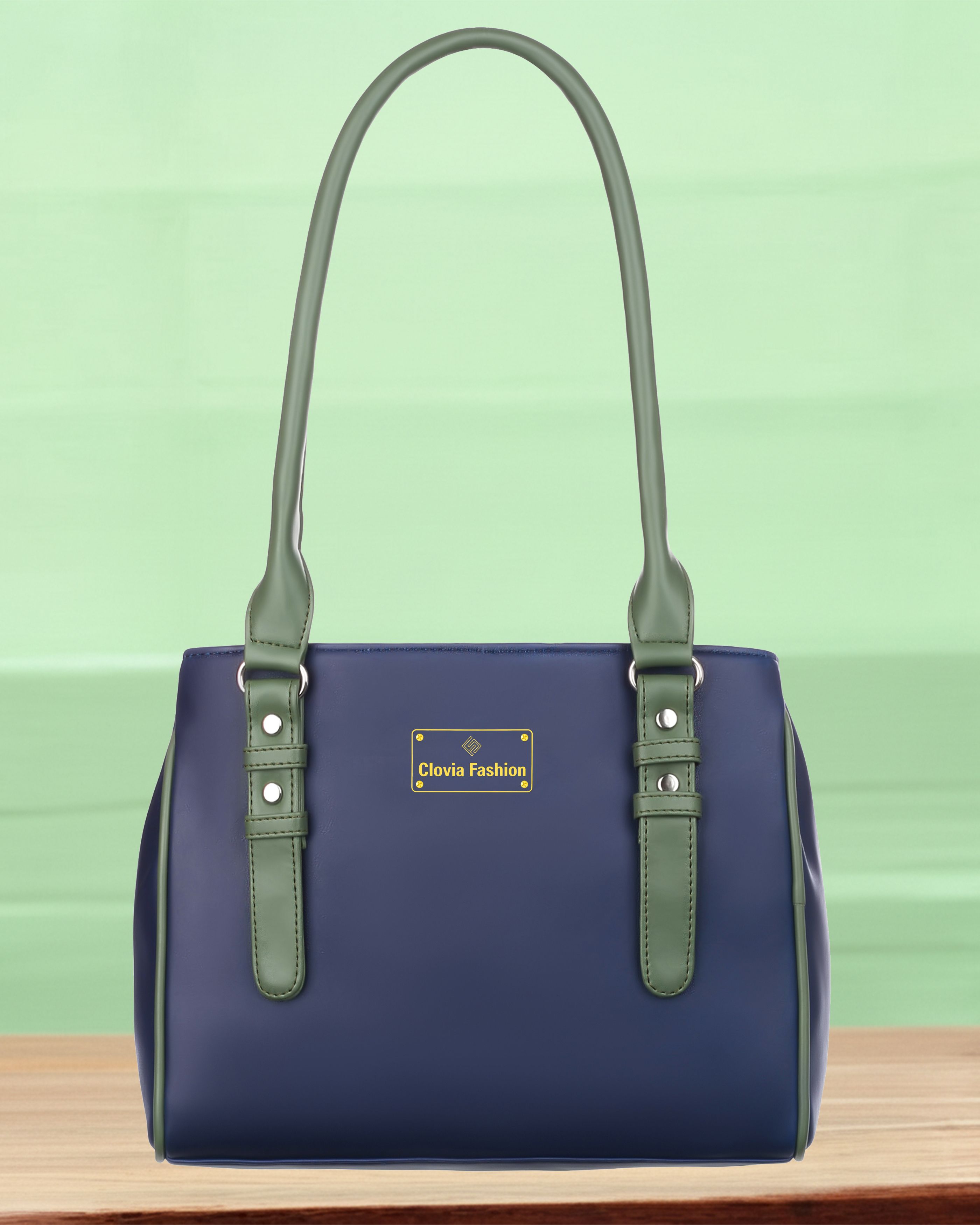 clovia fashion Women Blue, Green Shoulder Bag-picture-14