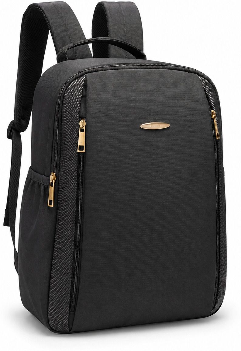 stylo bags Small 12 L Backpack Women's Backpack | Black Faux Leather | Stylish College Office Travel Bag-picture-11