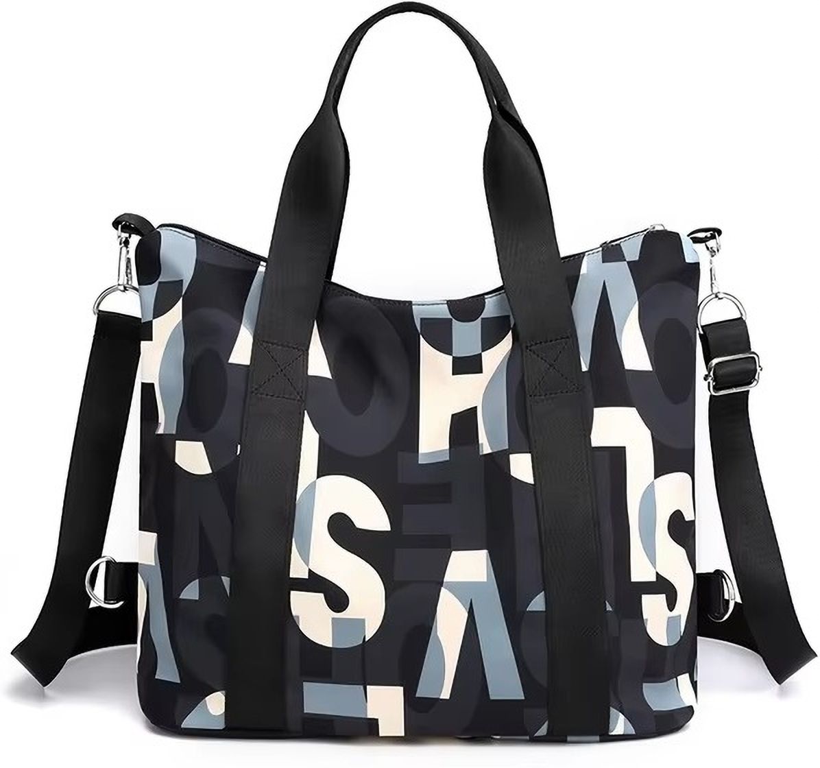 banqlyn Women Black Tote-picture-14