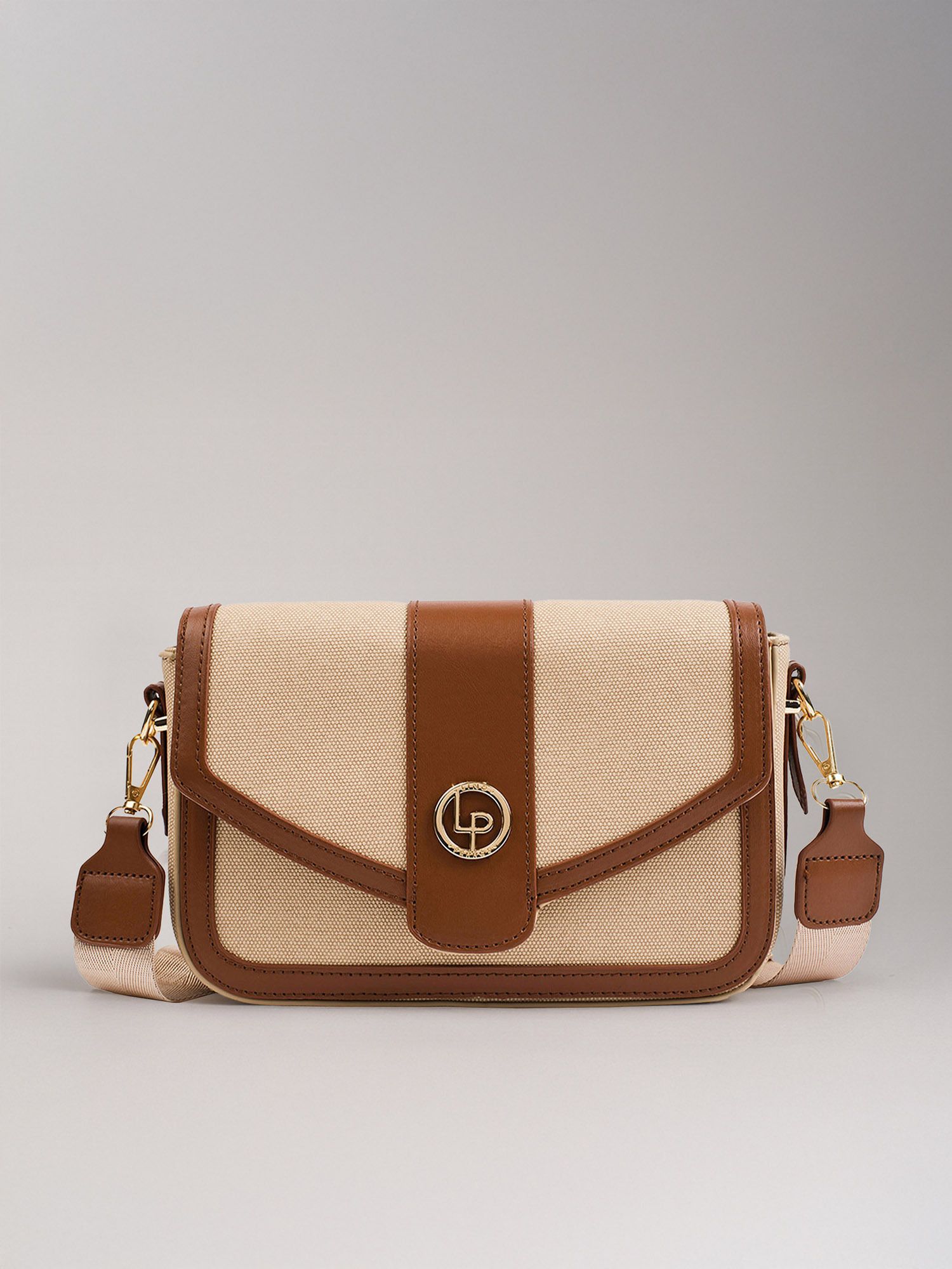 lino perros Women Beige Sling Bag-picture-38