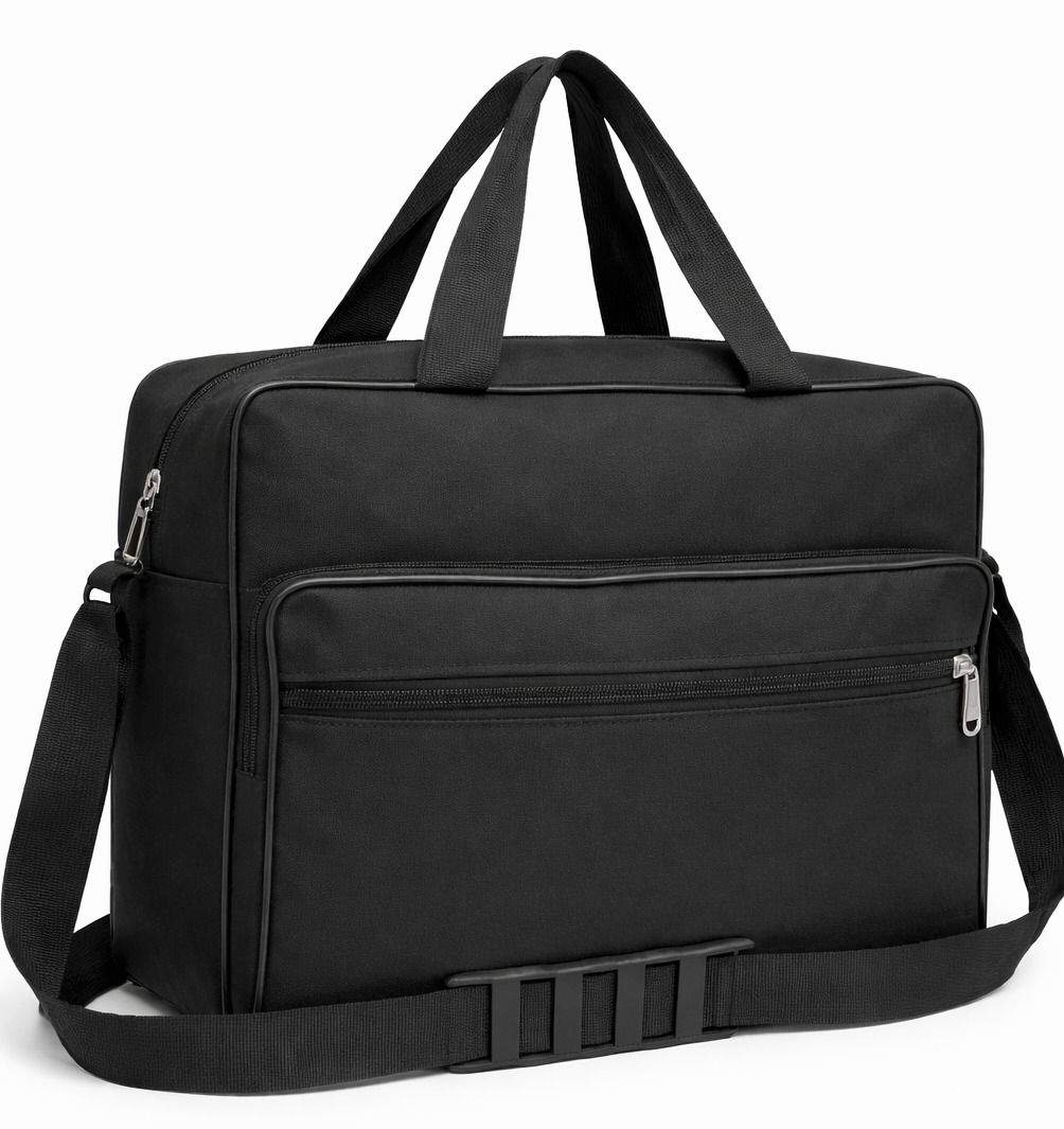 Men & Women Black Messenger Bag-image-3