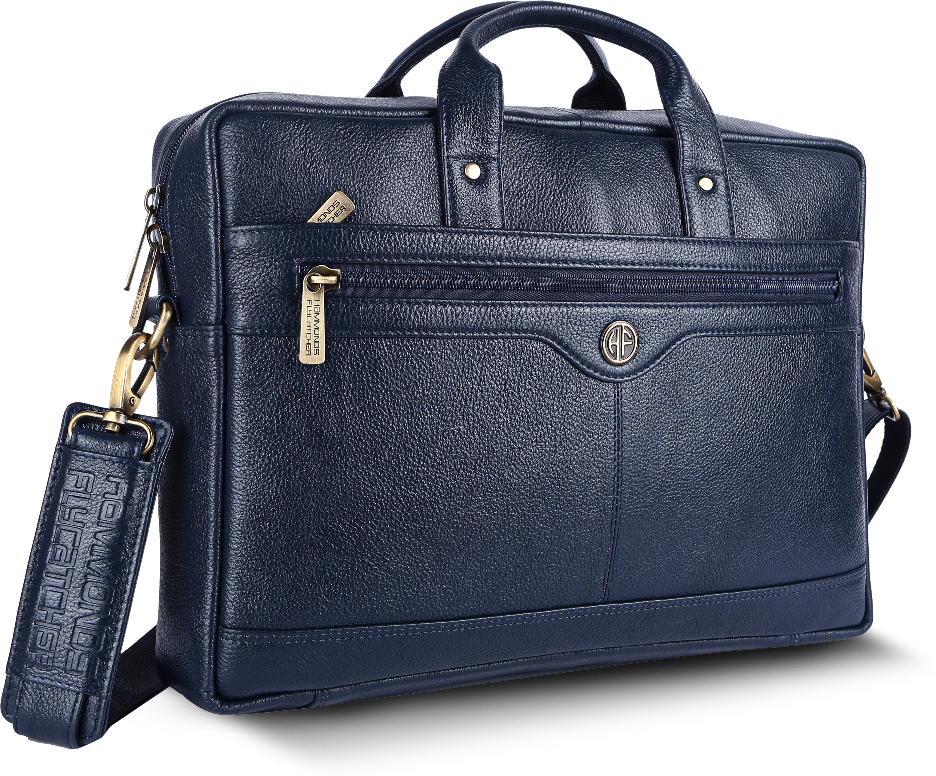 Men Blue Messenger Bag - Extra Spacious-image-2