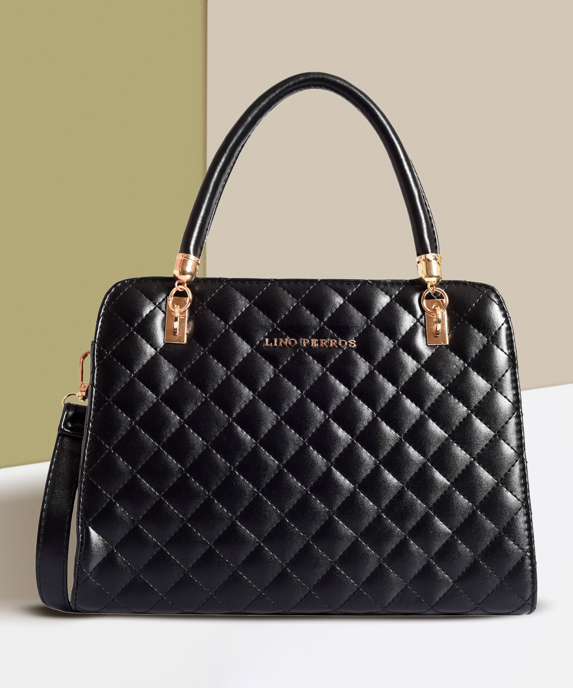 lino perros Women Black Shoulder Bag - Regular Size-picture-34