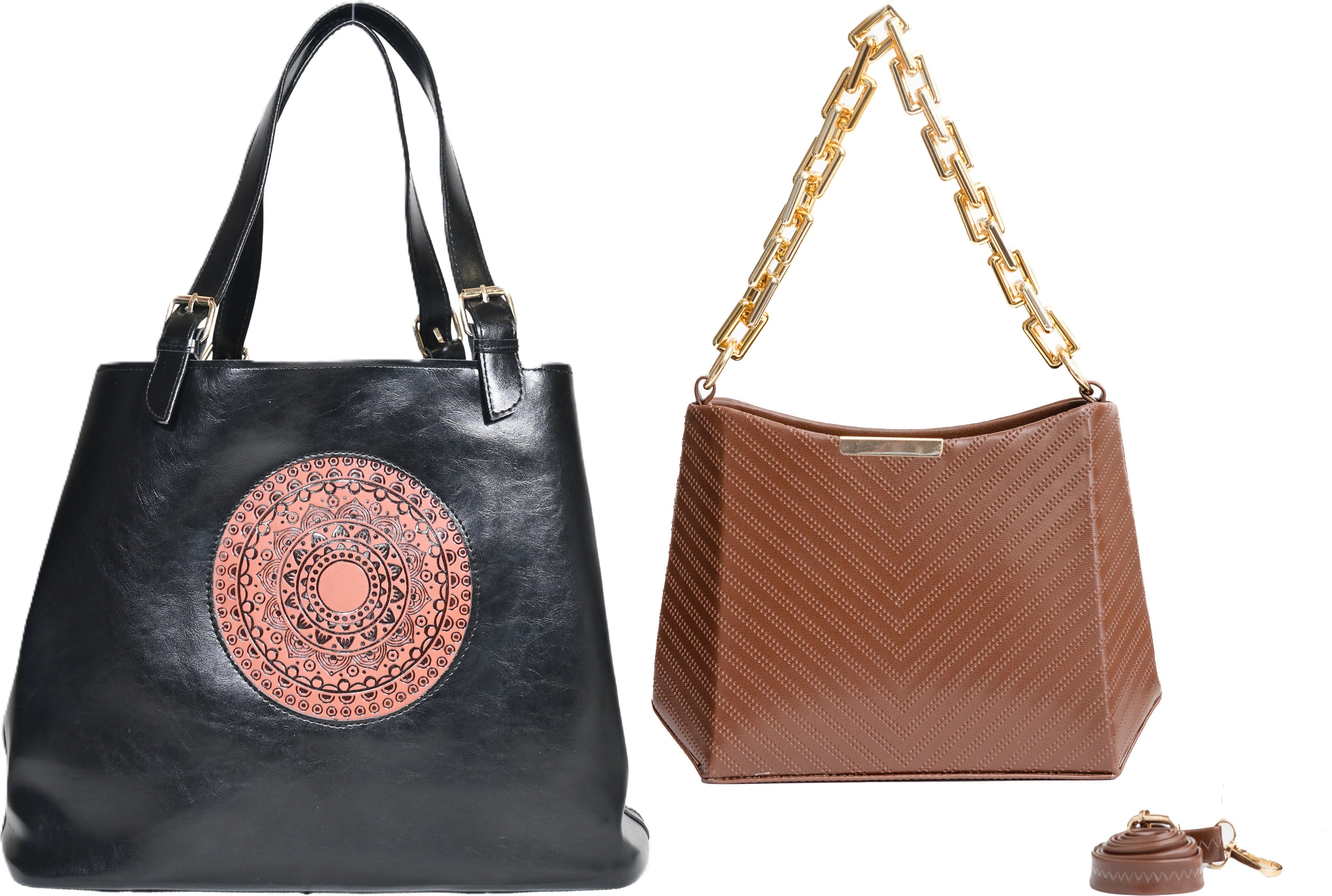despacito Women Brown, Brown Shoulder Bag-picture-8
