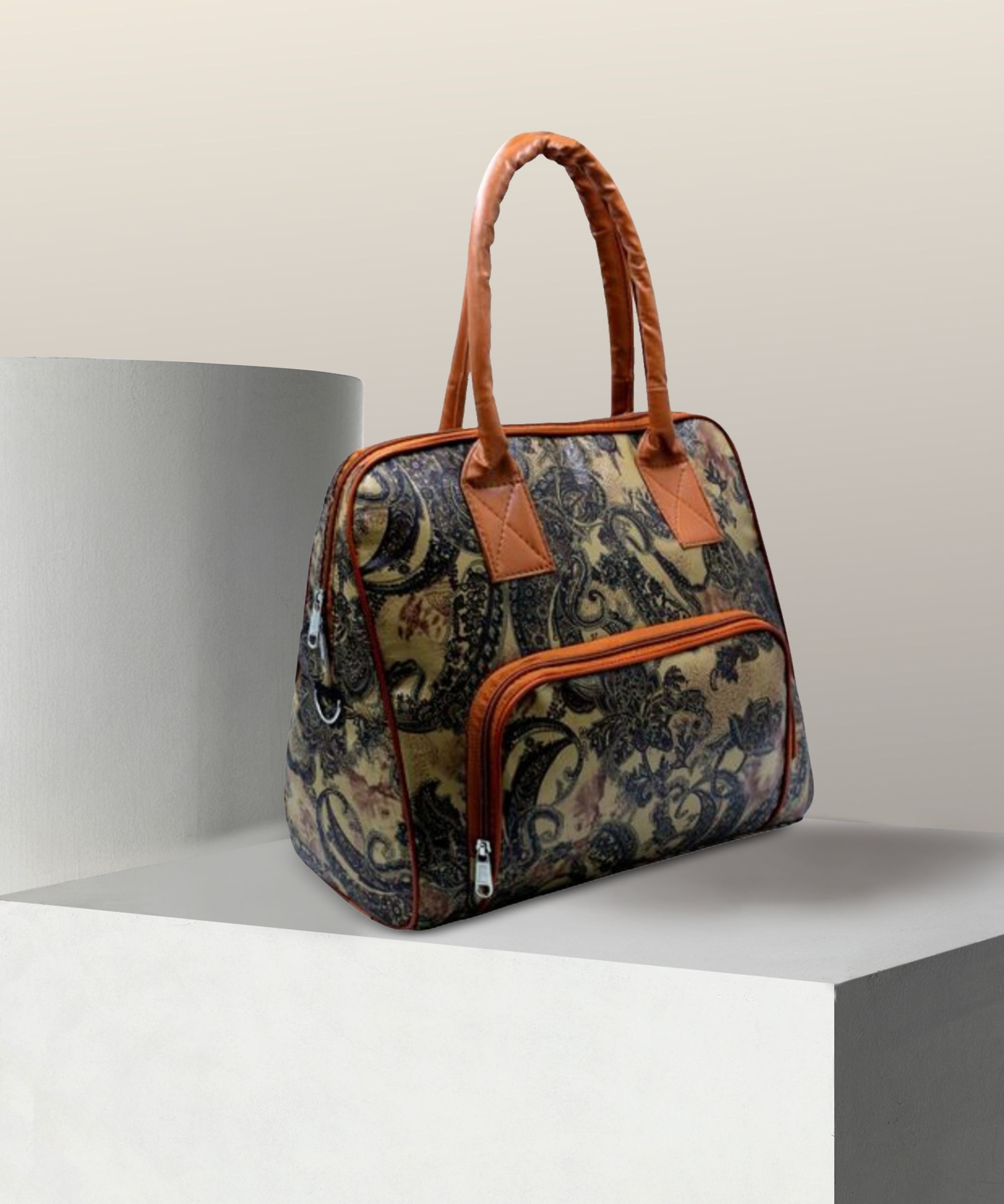 Women Multicolor Hand-held Bag-image-35