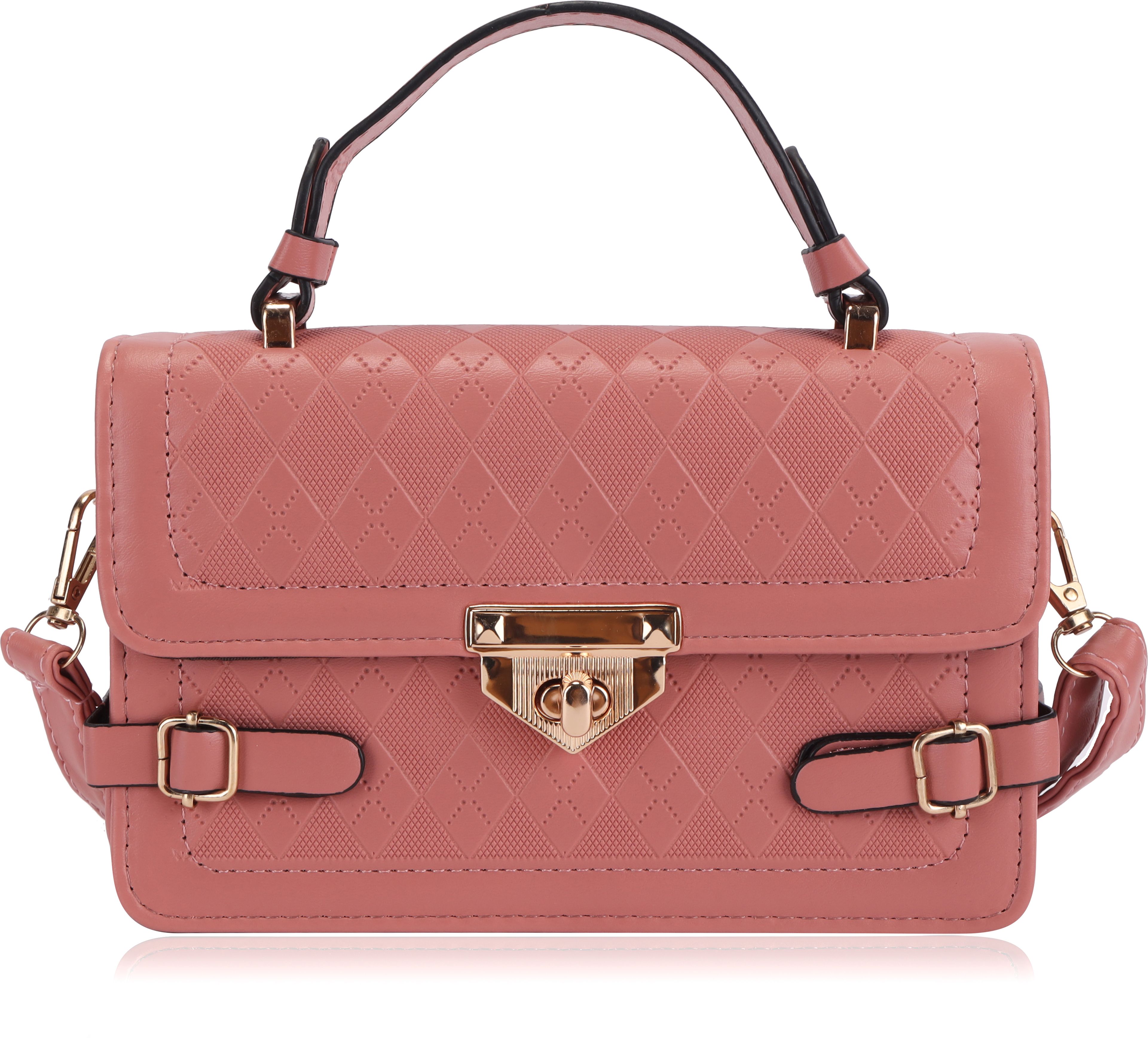 Women Pink Messenger Bag-image-28