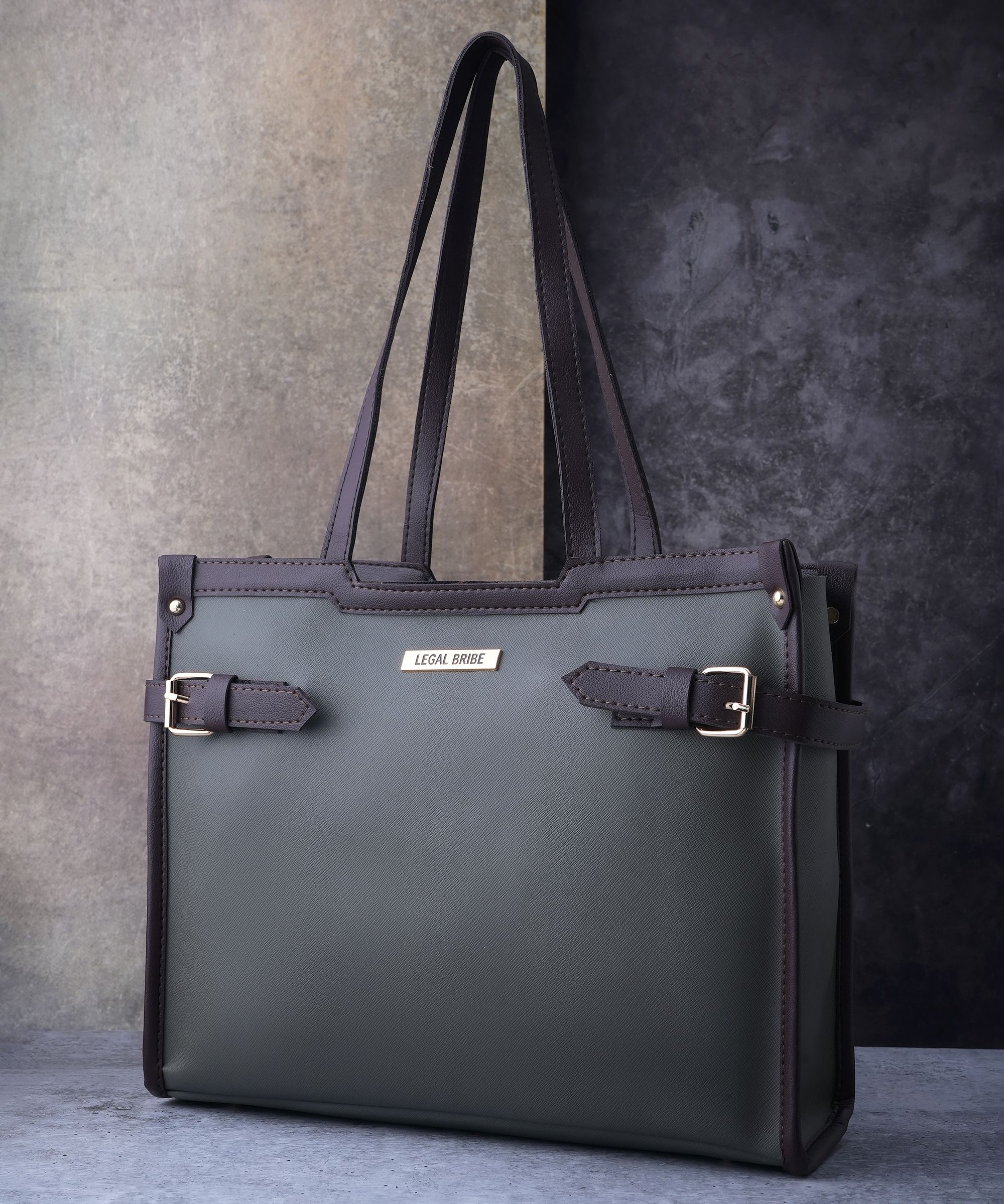 legal bribe Women Green Tote-picture-18