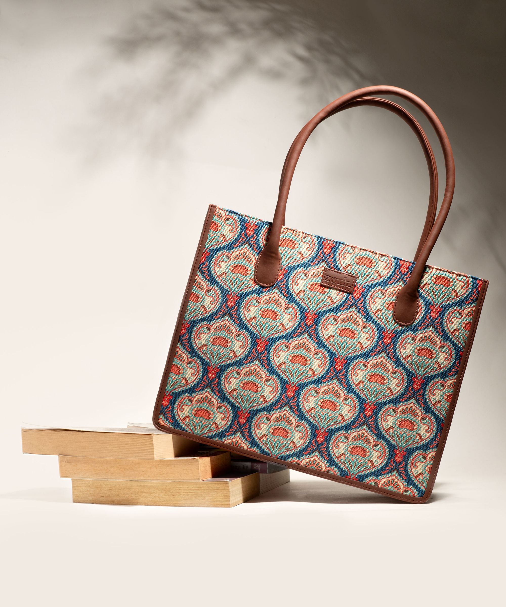 Women Blue Tote-image-26
