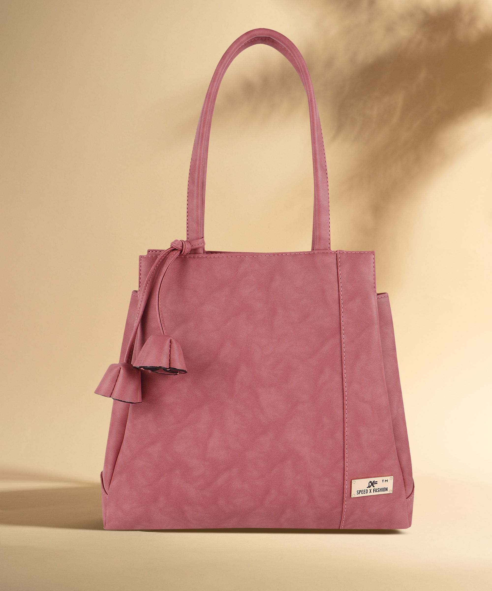 speed x fashion Women Pink Hand-held Bag-picture-3
