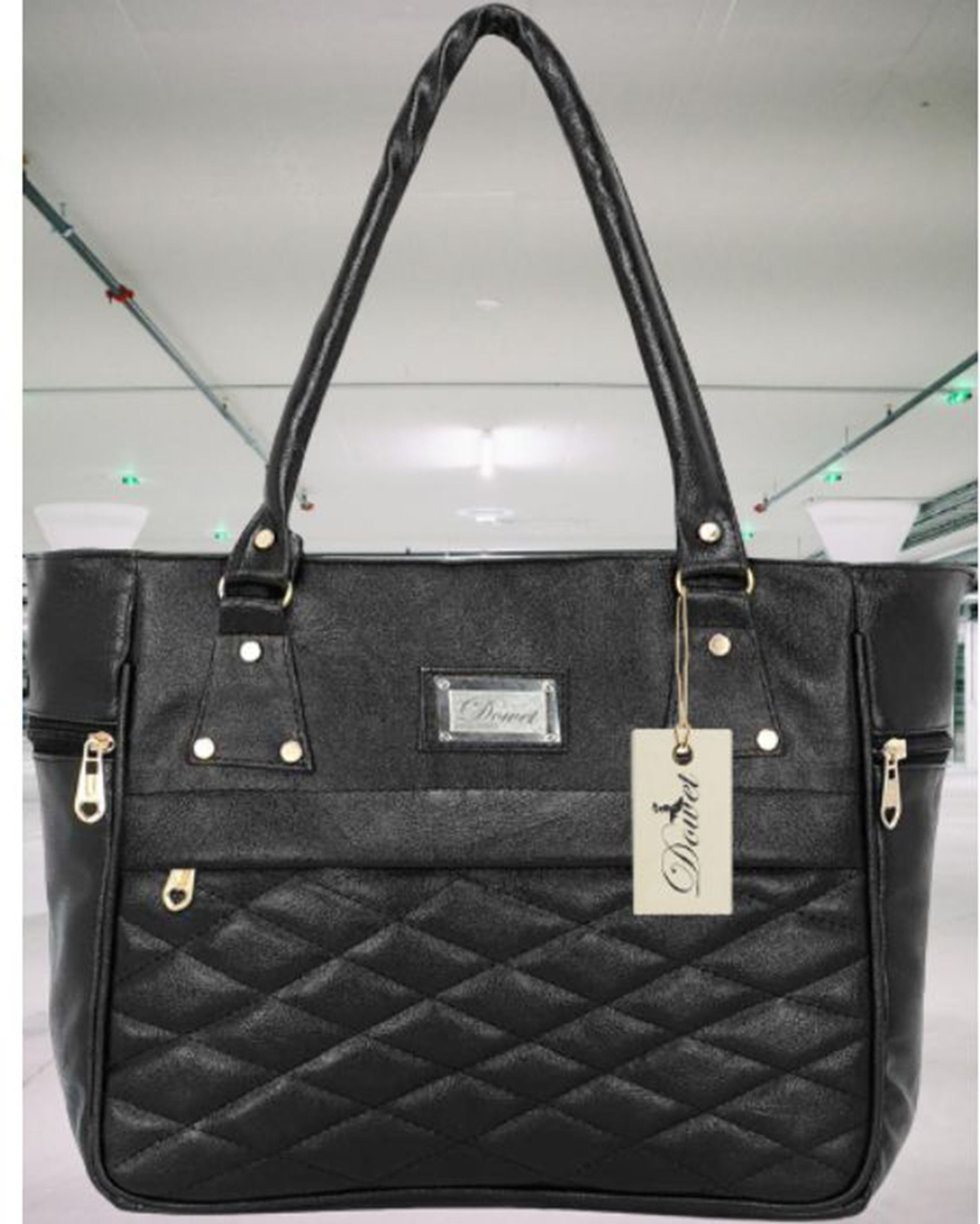 Women Black Messenger Bag