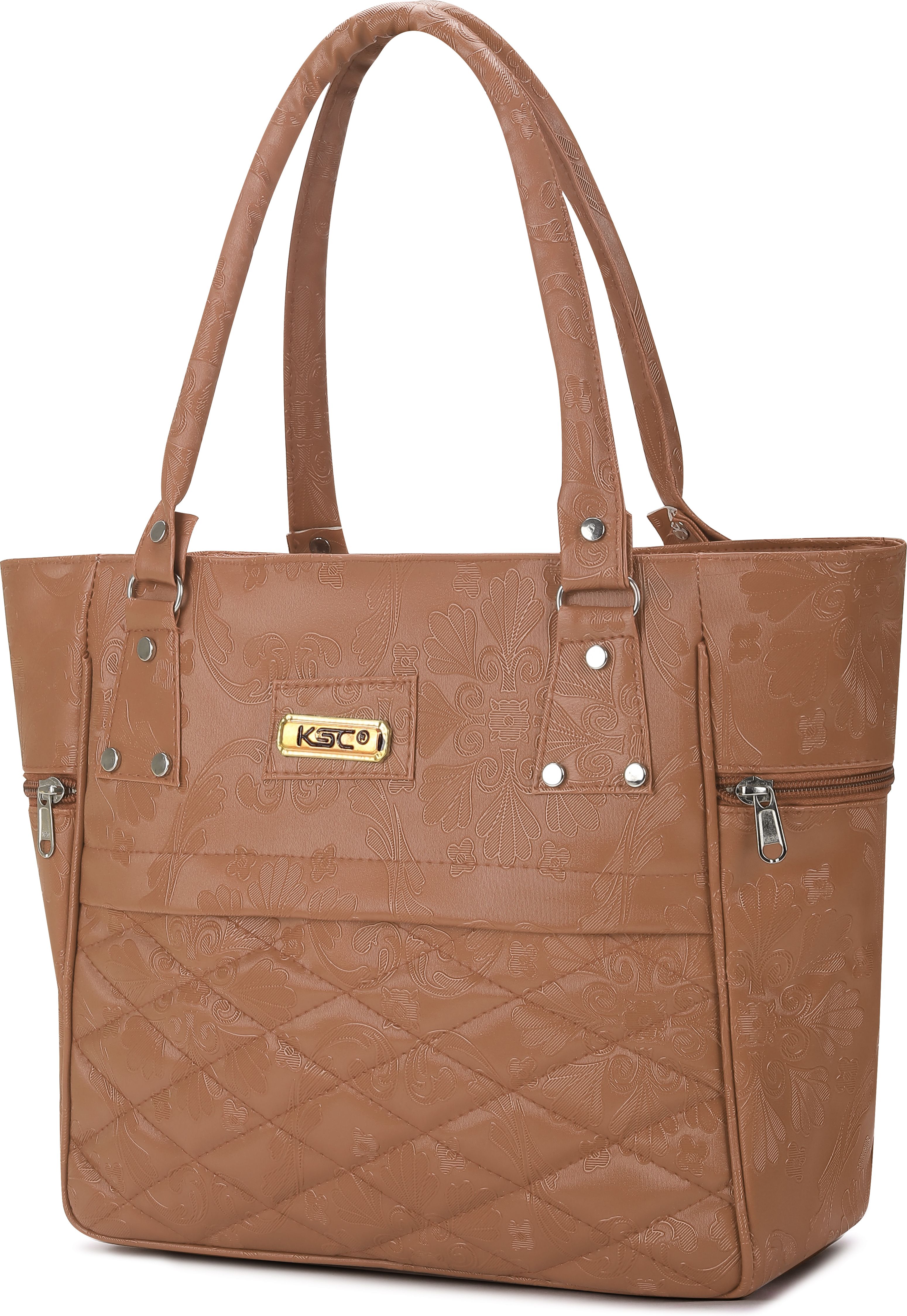 Women Brown Hand-held Bag-image-23