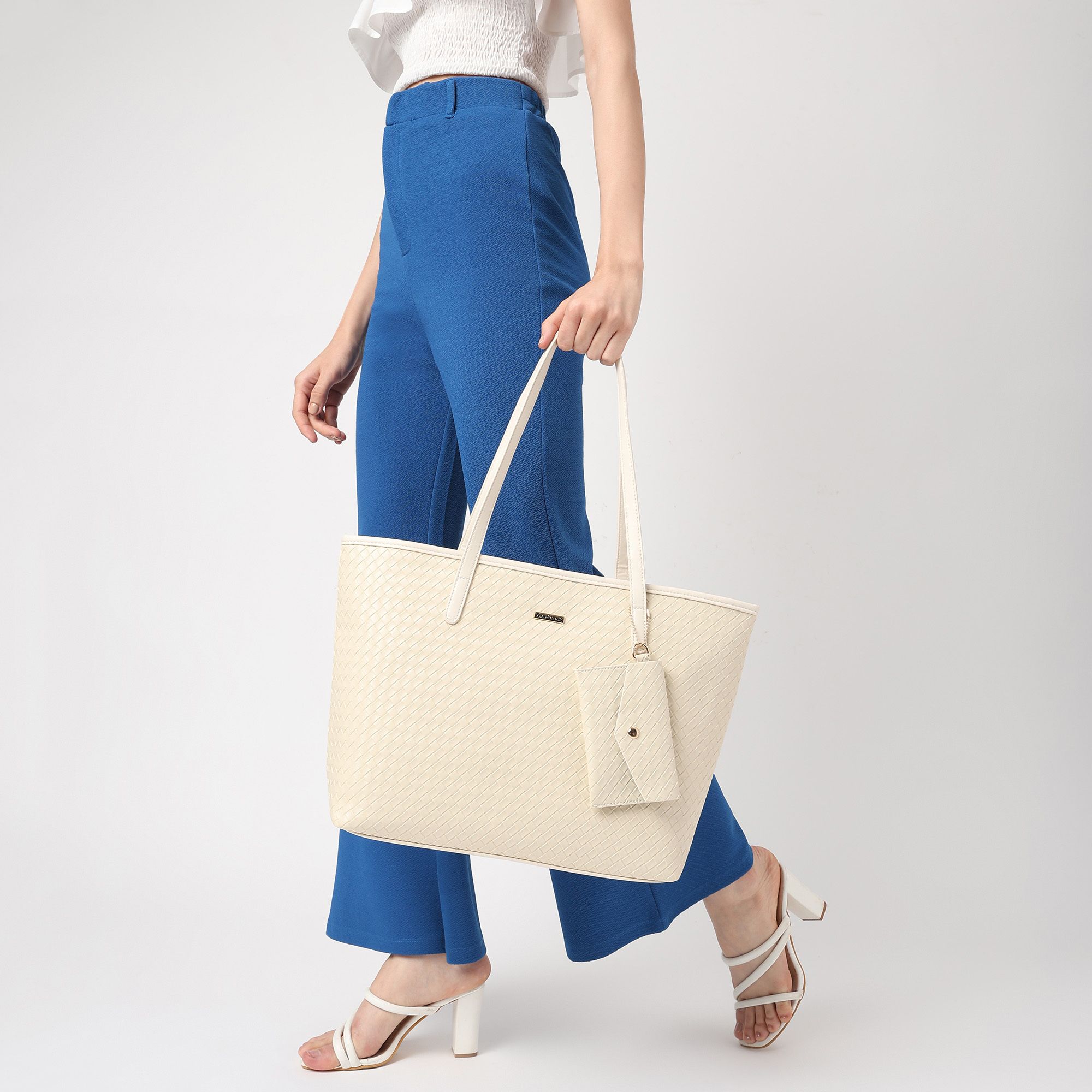 fastrack Women White Tote-picture-44