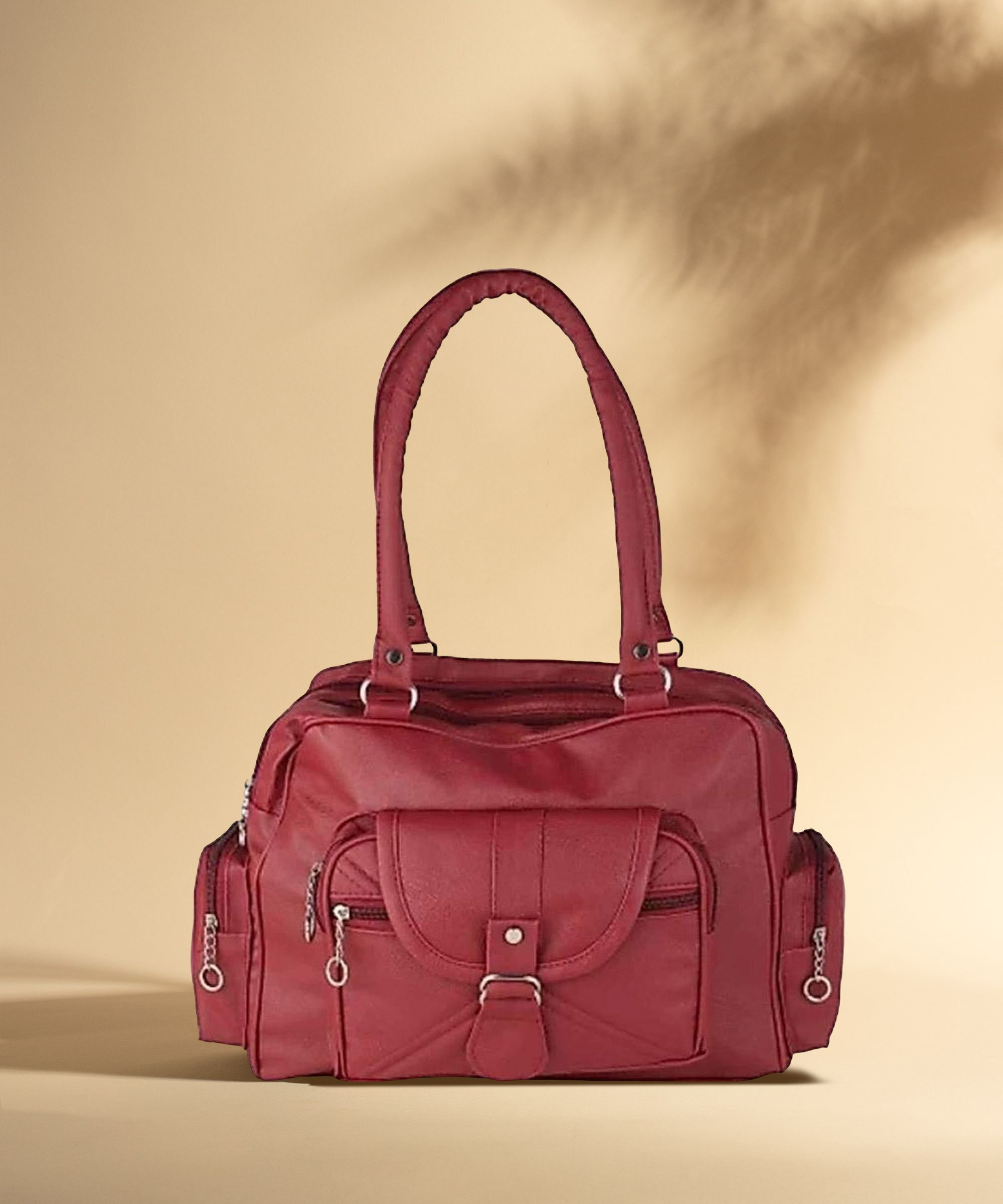 Women Maroon Hand-held Bag - Regular Size-image-44