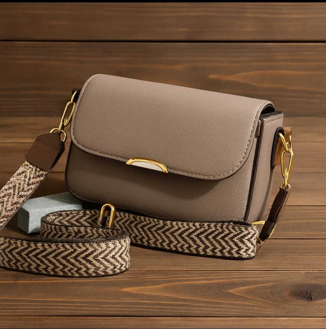 Beige Women Sling Bag KOREA STYLISH MULTIPURPOSE SLING BAG FOr GIRLS