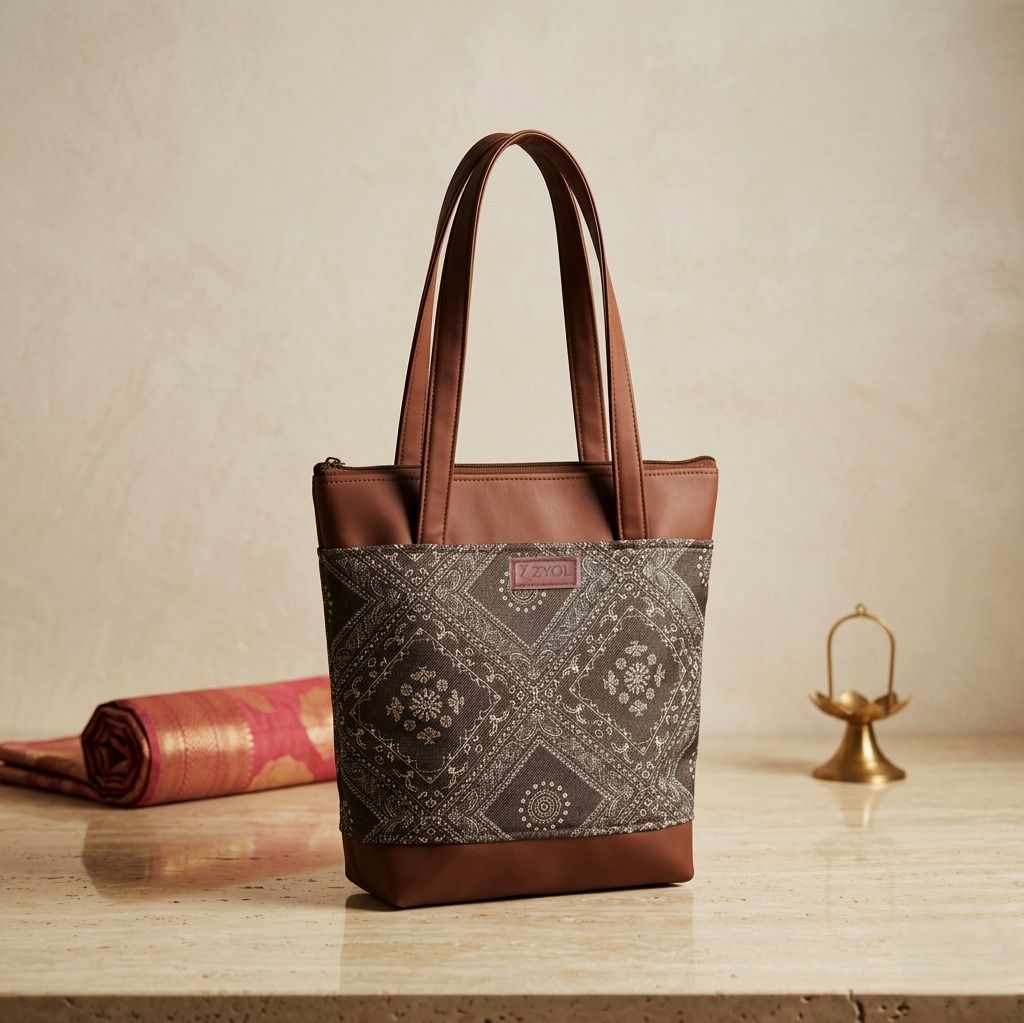 zyol Women Black Tote-picture-21