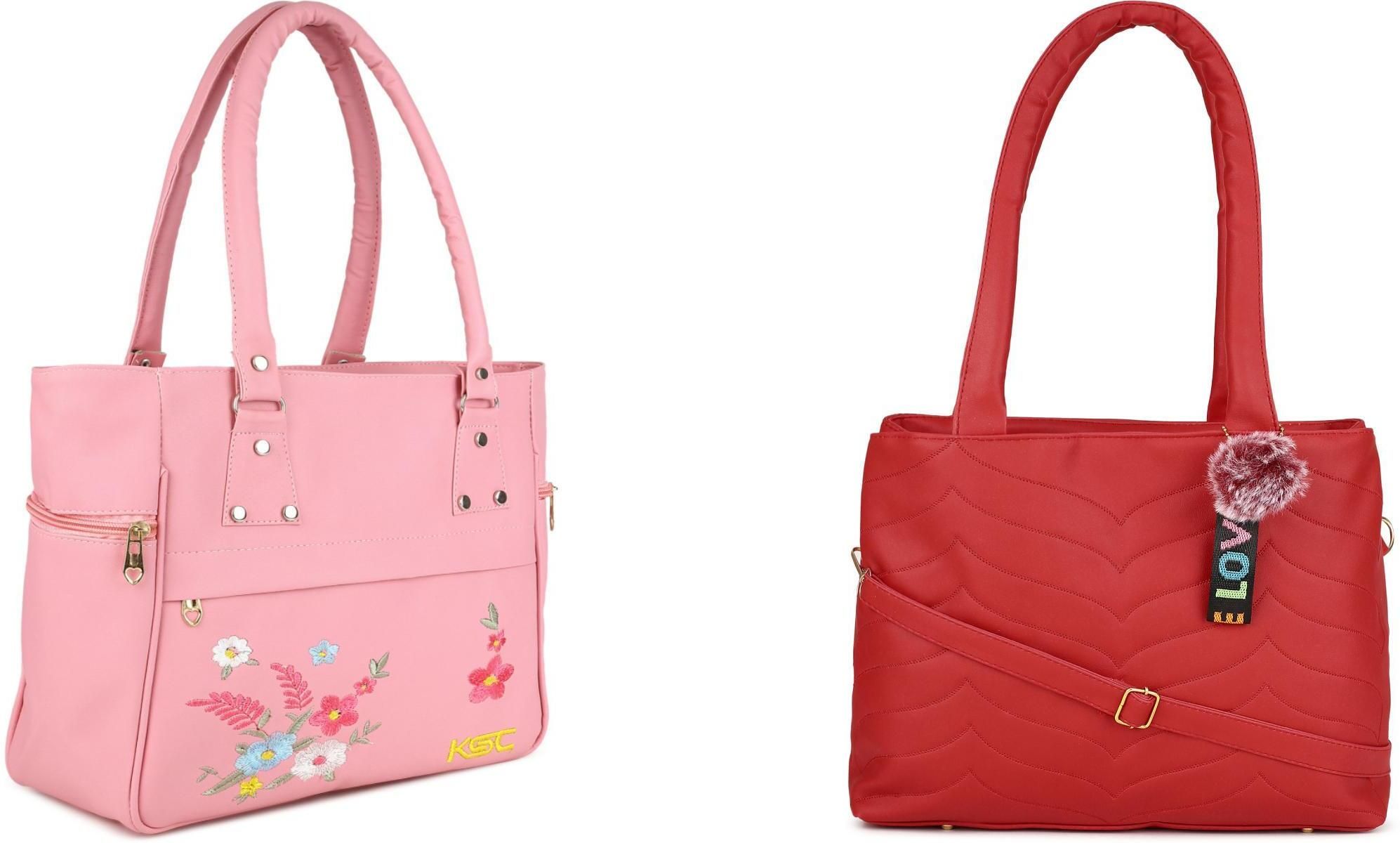 khatushyam collection Women Pink, Red Messenger Bag-picture-27