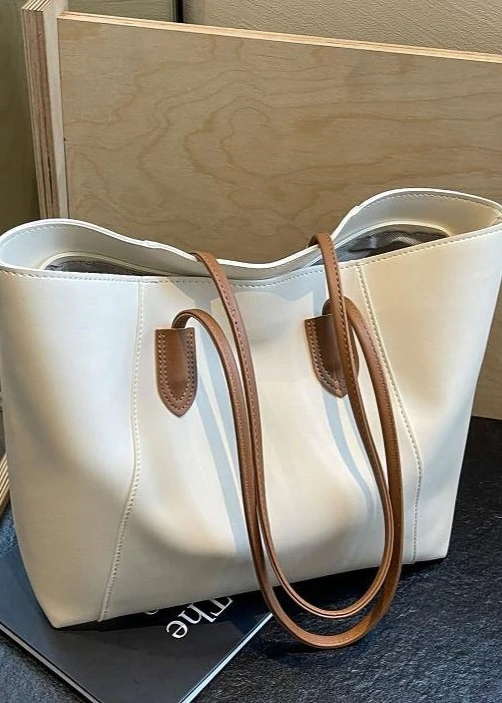 Women White Tote