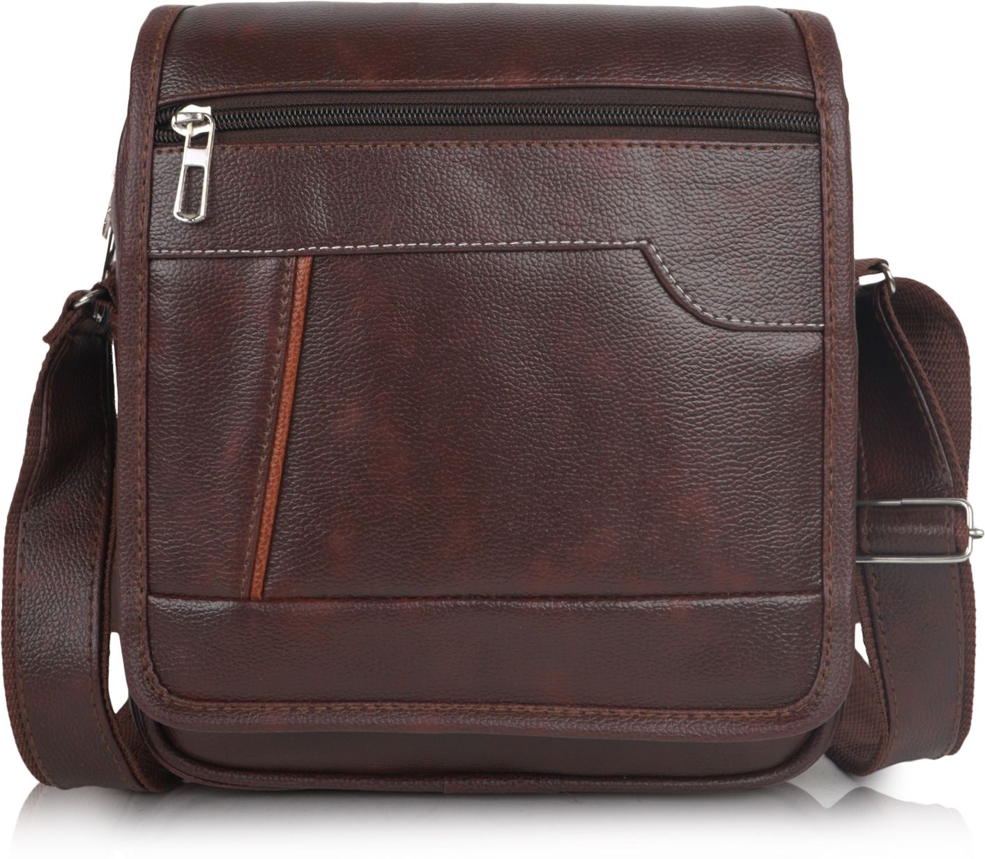 Men Brown Messenger Bag