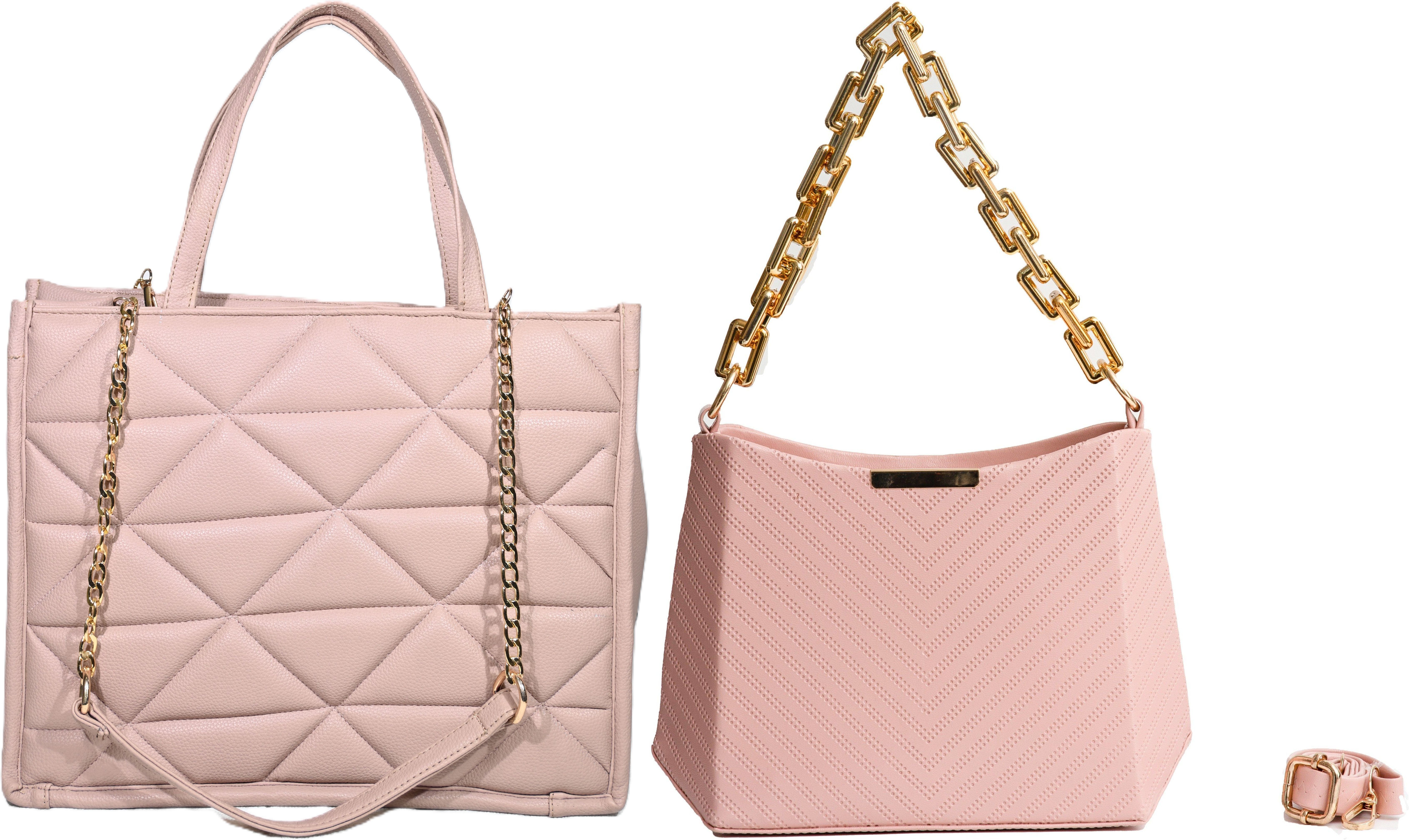 despacito Women Pink, Beige Shoulder Bag-picture-22