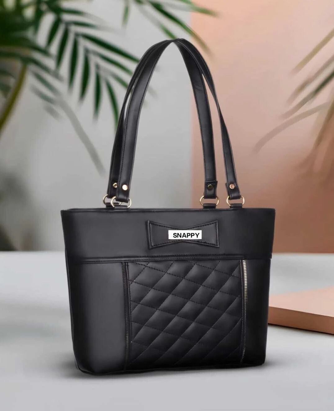 snappy Women Black Shoulder Bag-picture-28