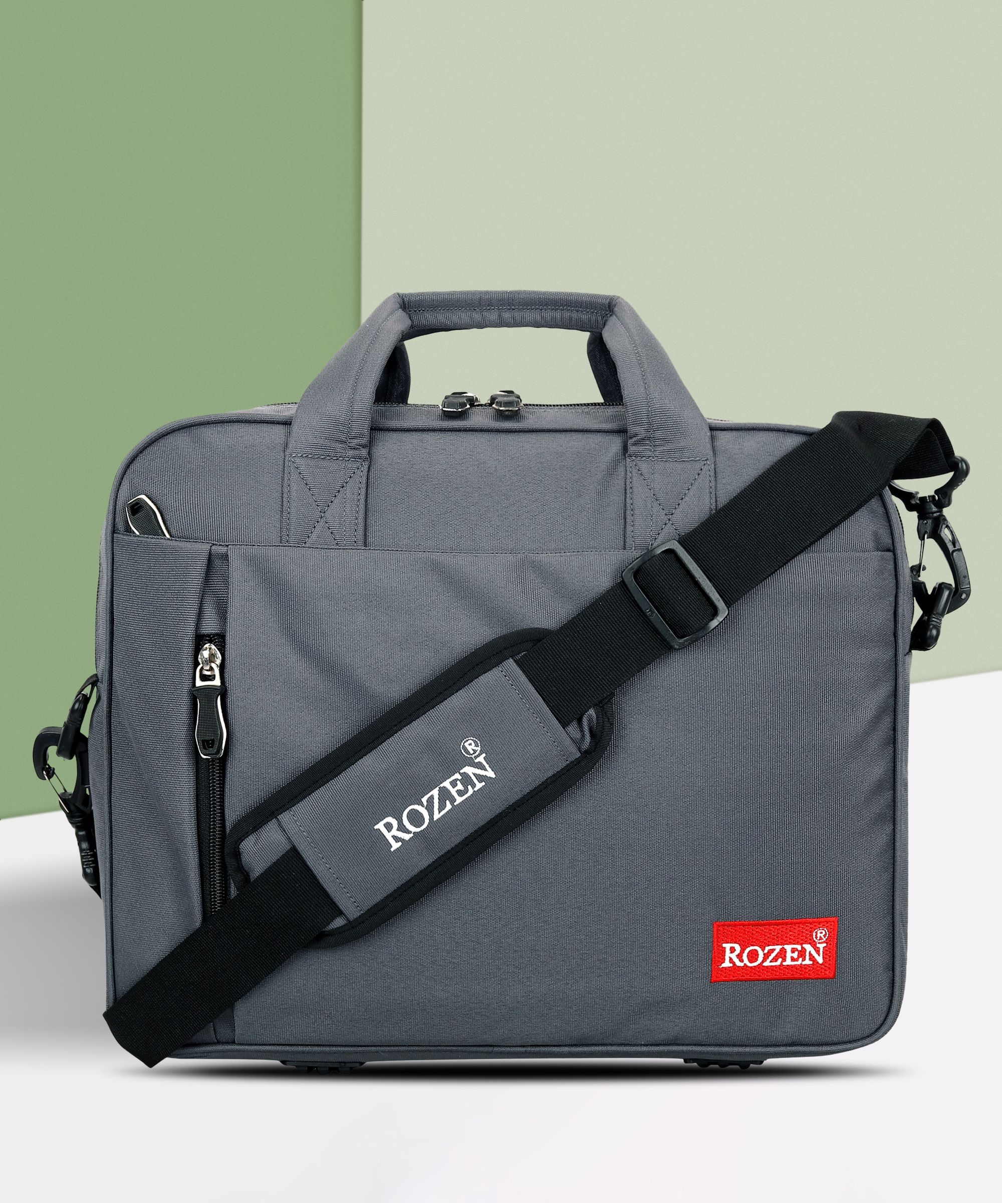 Men & Women Grey Messenger Bag