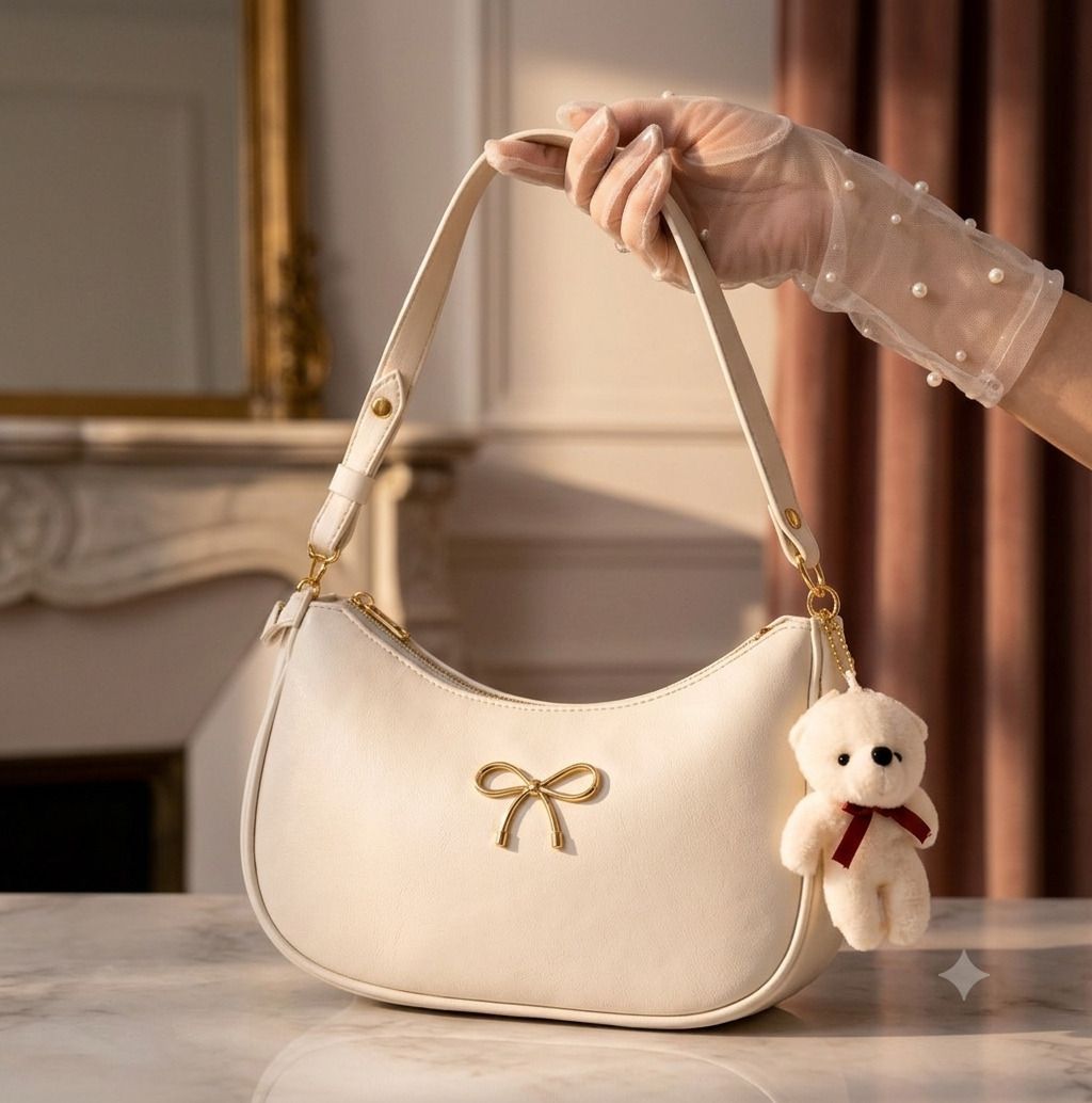 Women Beige Shoulder Bag-image-39
