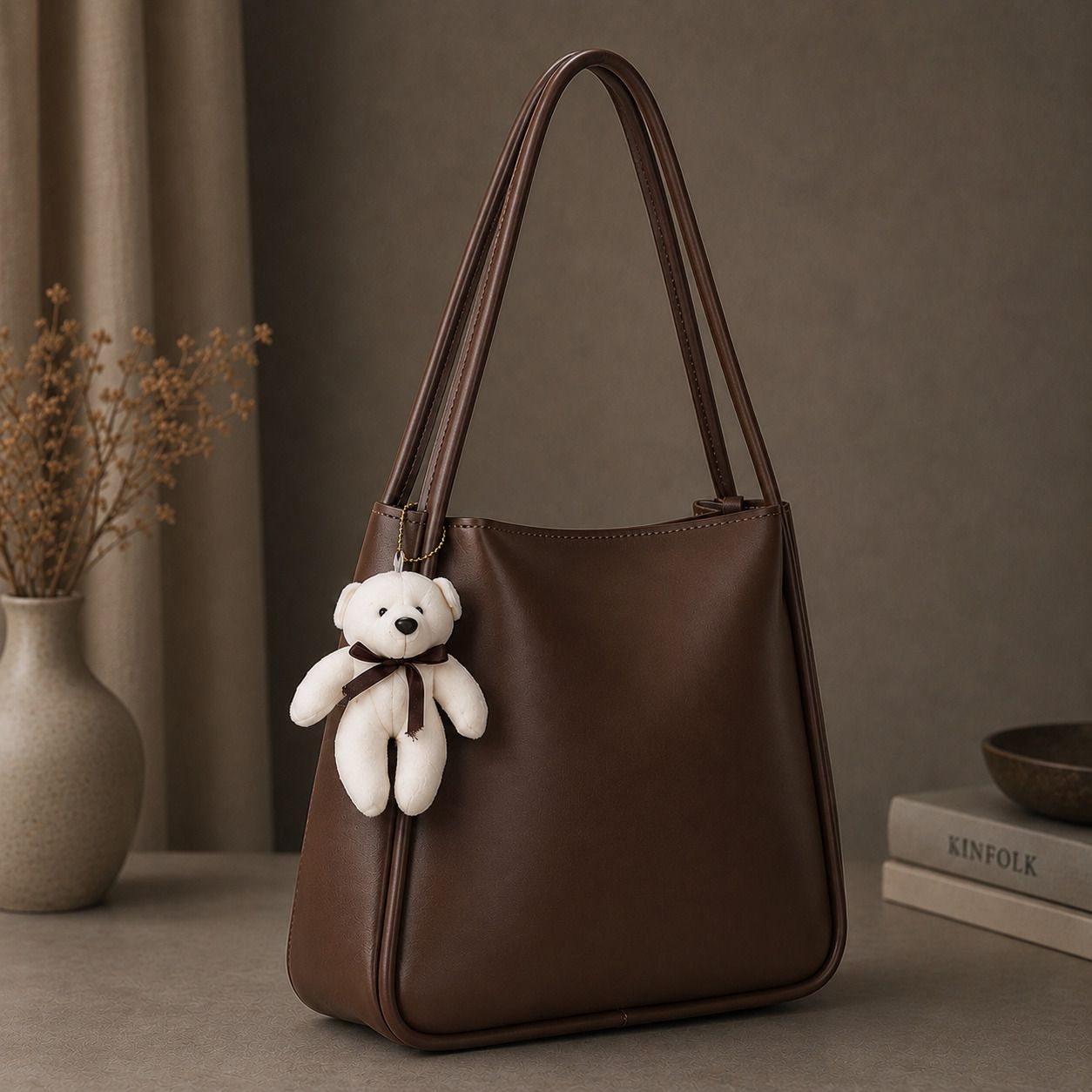 Women Brown Messenger Bag-image-30