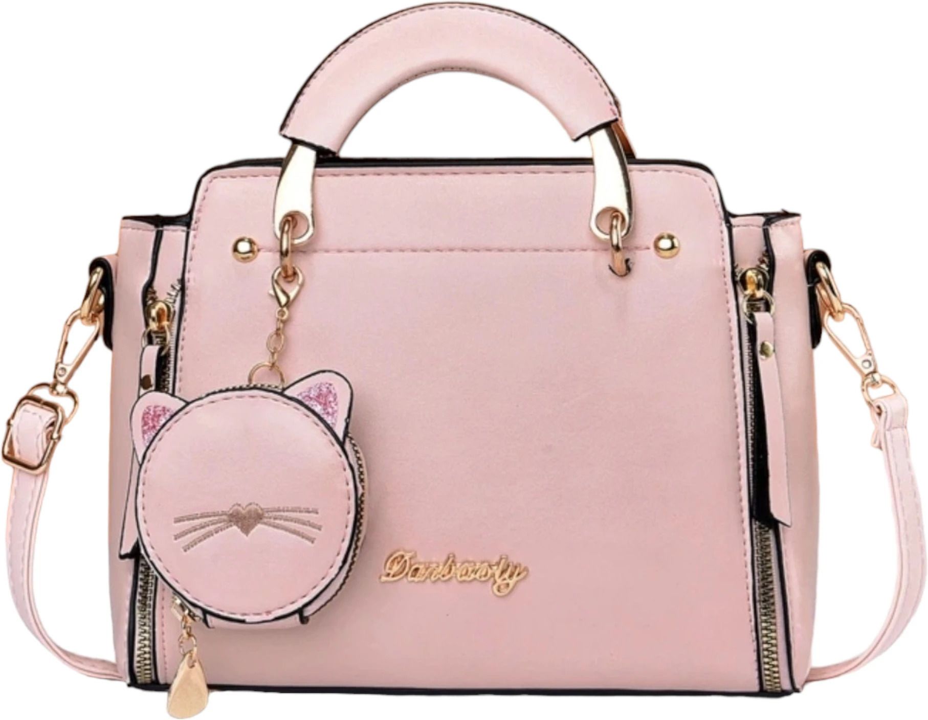 Women Pink Satchel-image-20