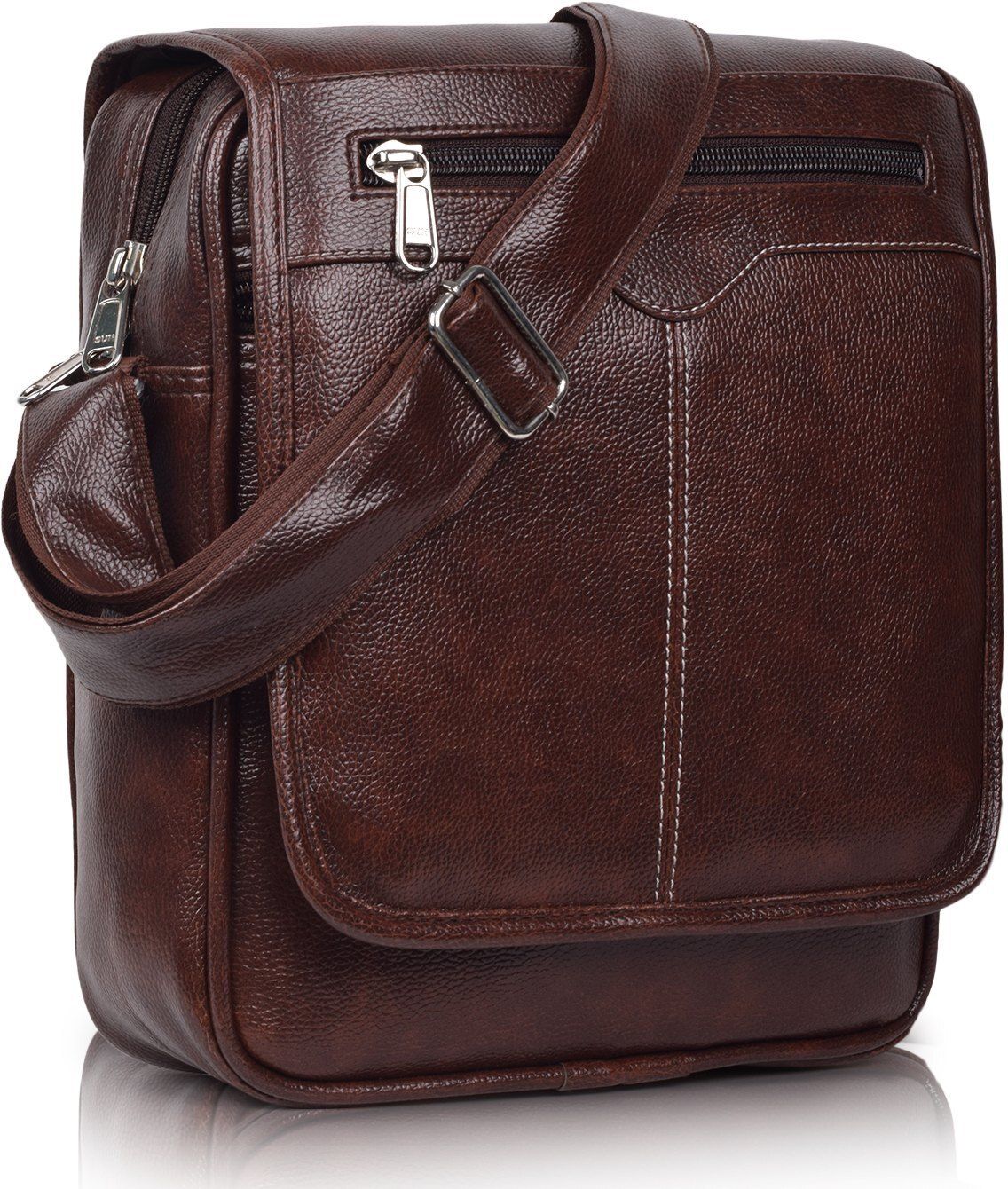 Men Brown Messenger Bag
