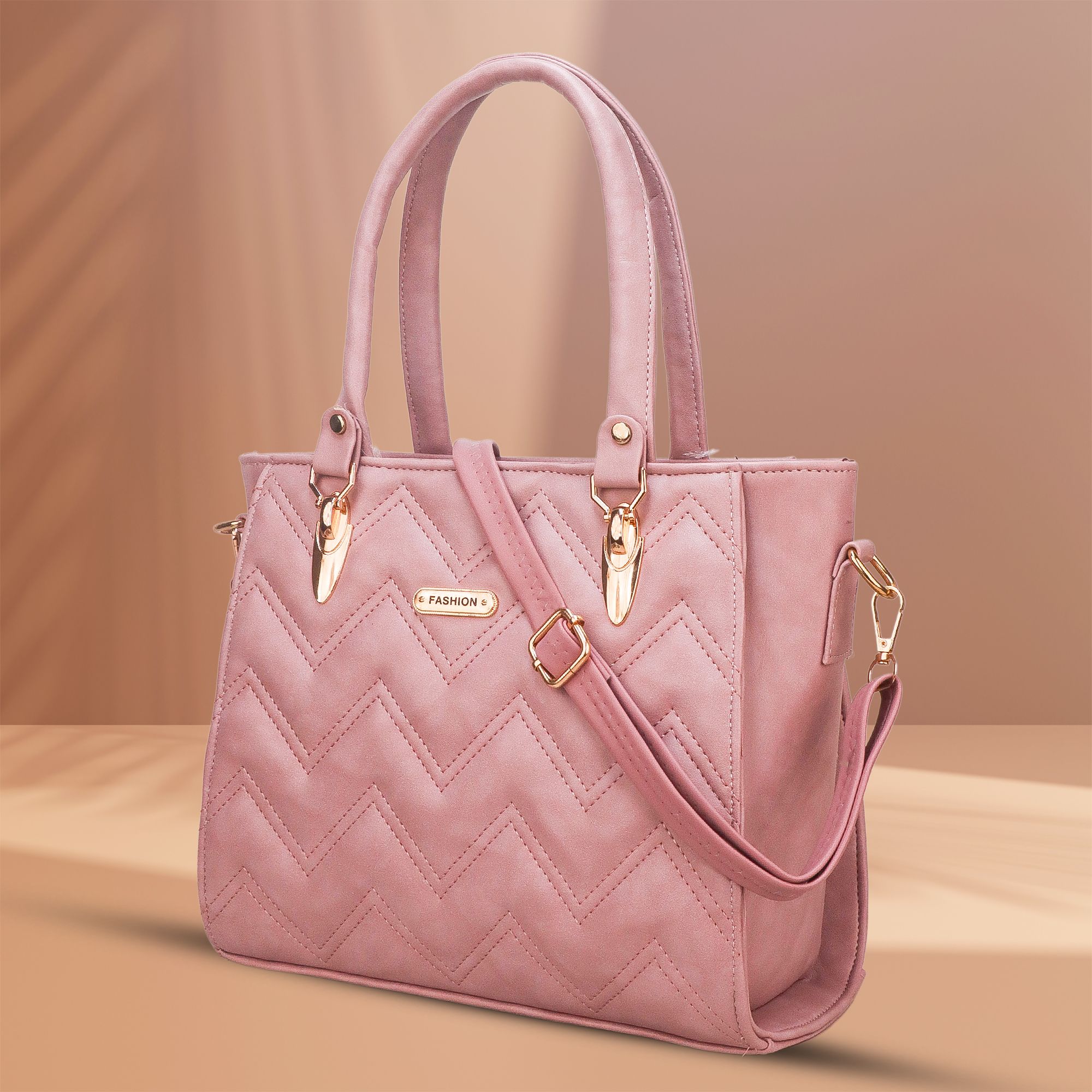 Women Pink Messenger Bag-image-25