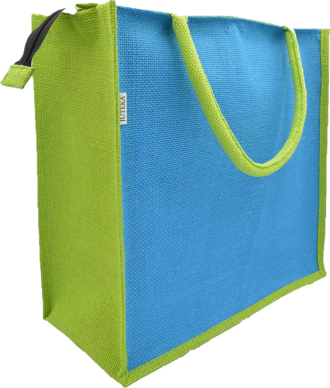 juteka Women Blue Tote-picture-23