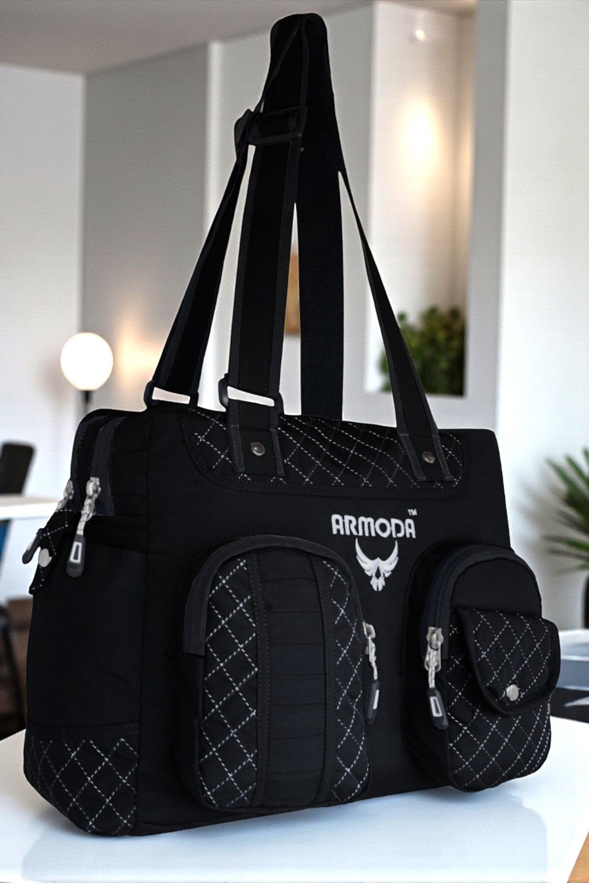 armoda Women Black Tote-picture-20